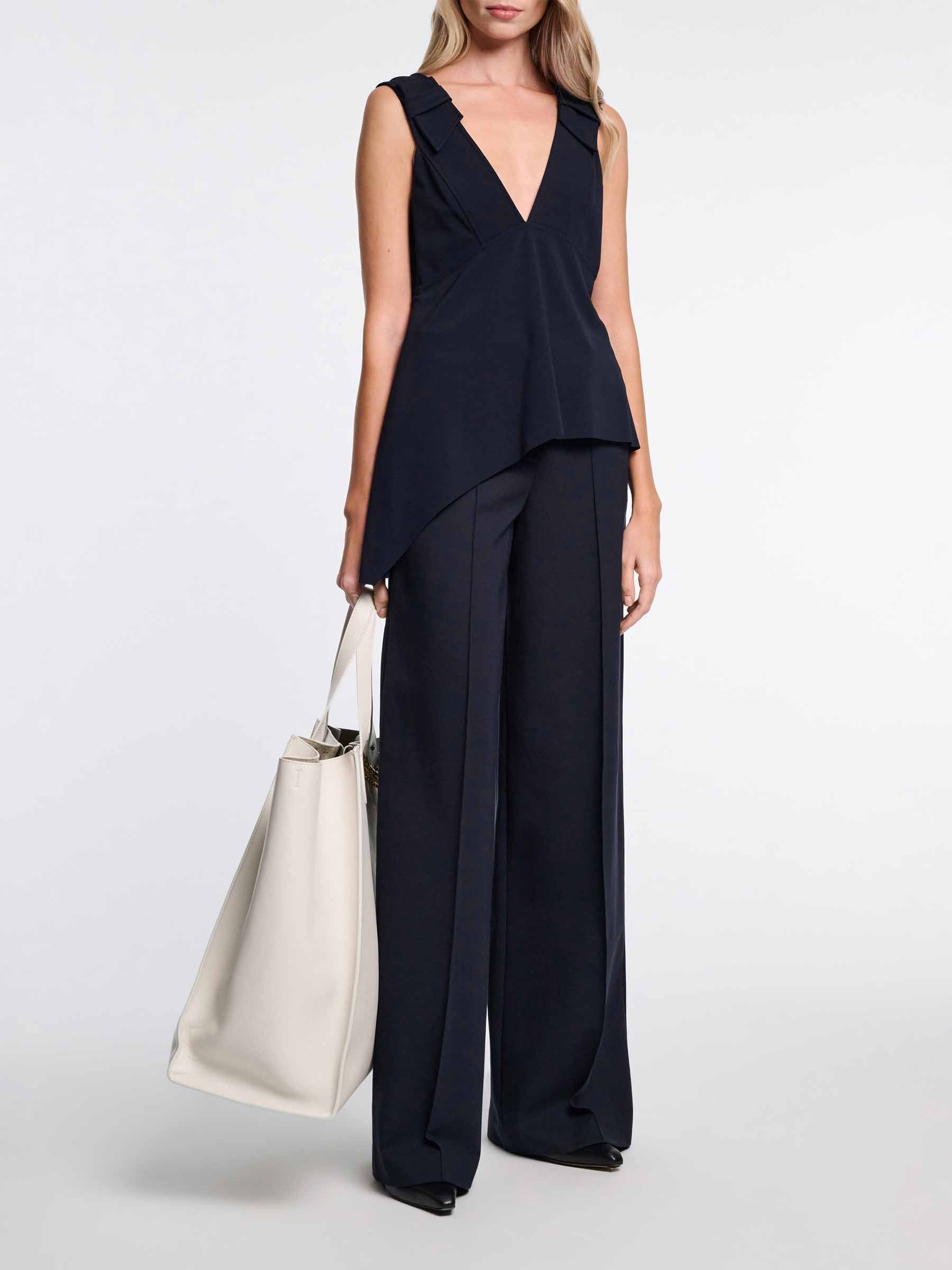 Outlet online Dorothee Schumacher Mujer Top Tirantes Suave color Negro sku 703-002311 01 - Foto 2