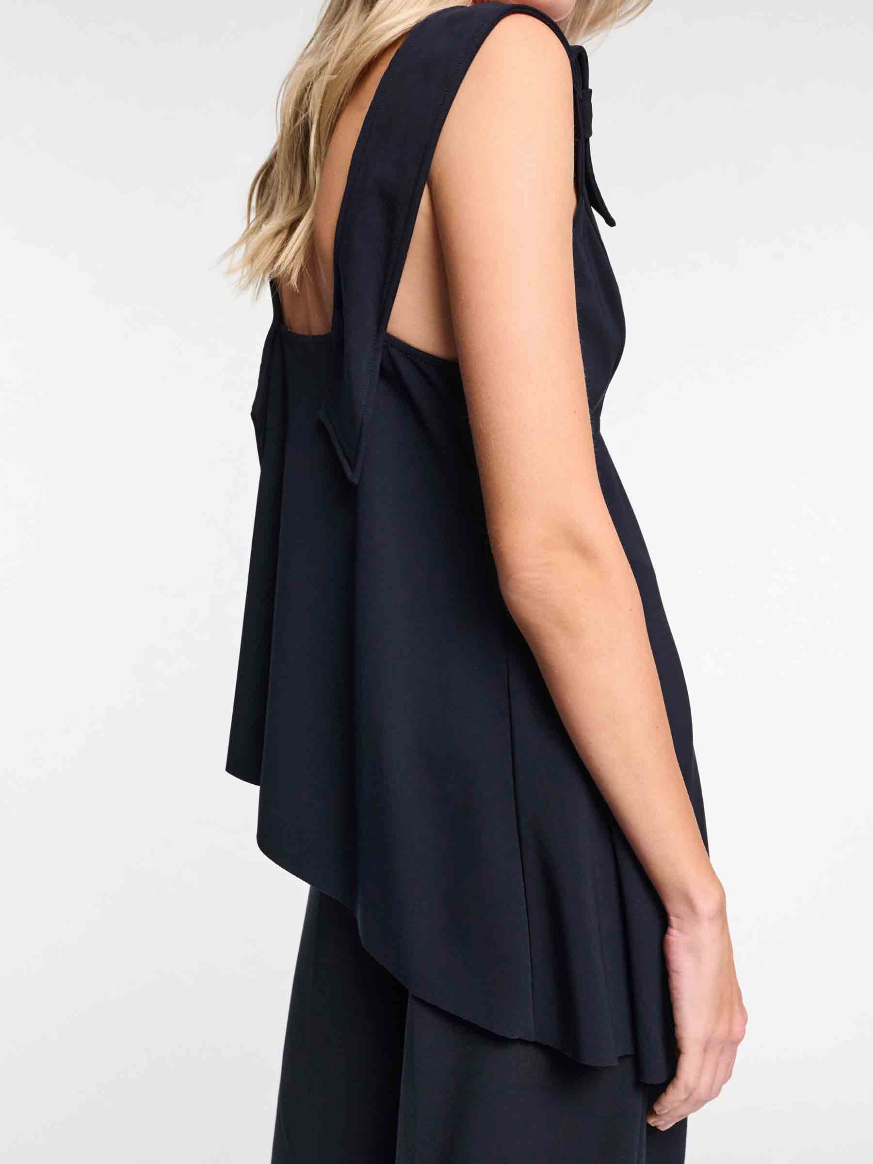 Outlet online Dorothee Schumacher Mujer Top Tirantes Suave color Negro sku 703-002311 01 - Foto 5