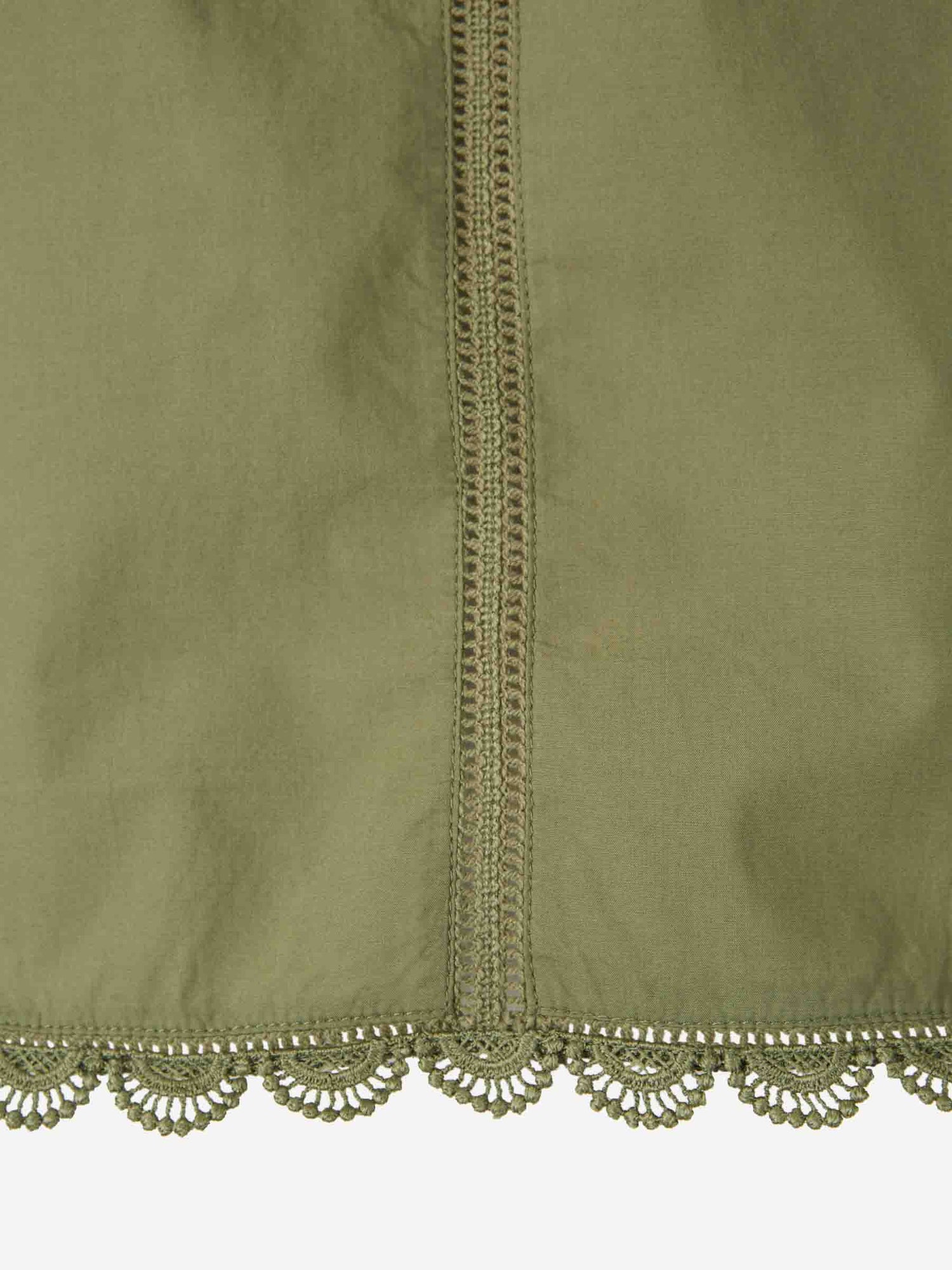 Ulla Johnson Mujer Barcelona Top Holgado Dylan color Verde Militar sku 703-002330 01 - Foto 3
