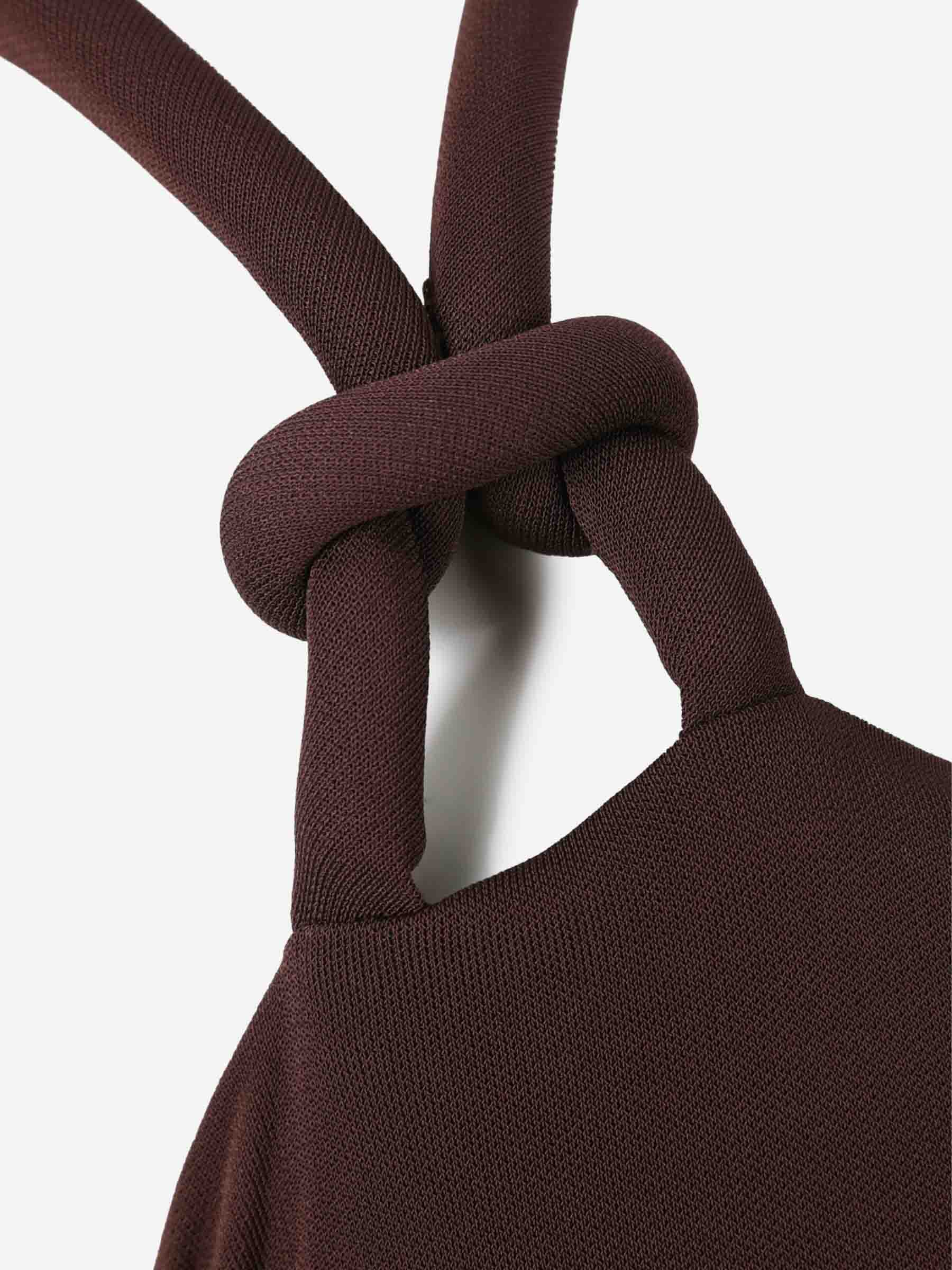 Outlet online Cult Gaia Mujer Top Celina color Marrón Oscuro sku 703-002416 01 - Foto 4