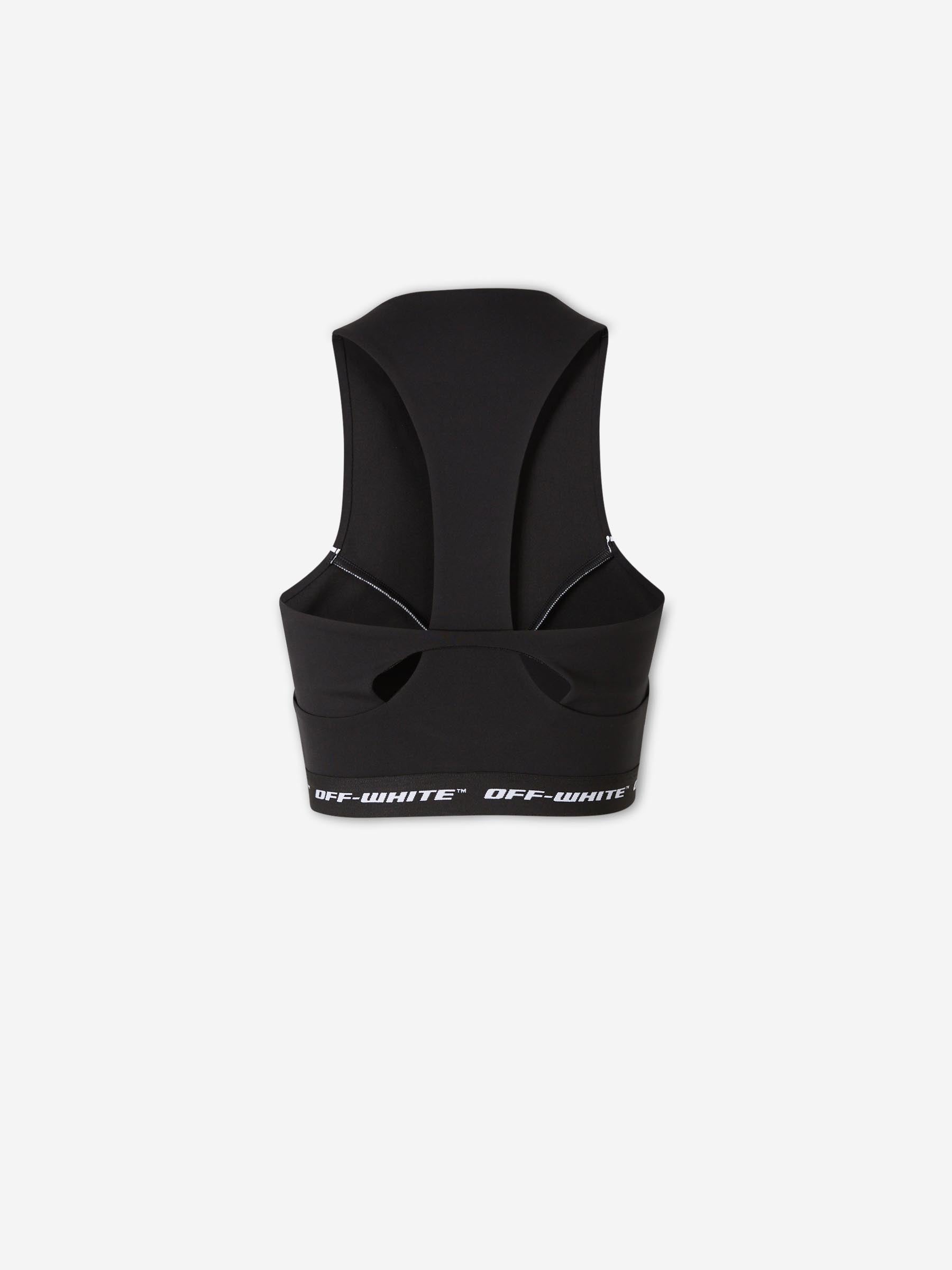 Outlet online Off-White Mujer Top Deportivo color Negro sku 703-002548 01 - Foto 2