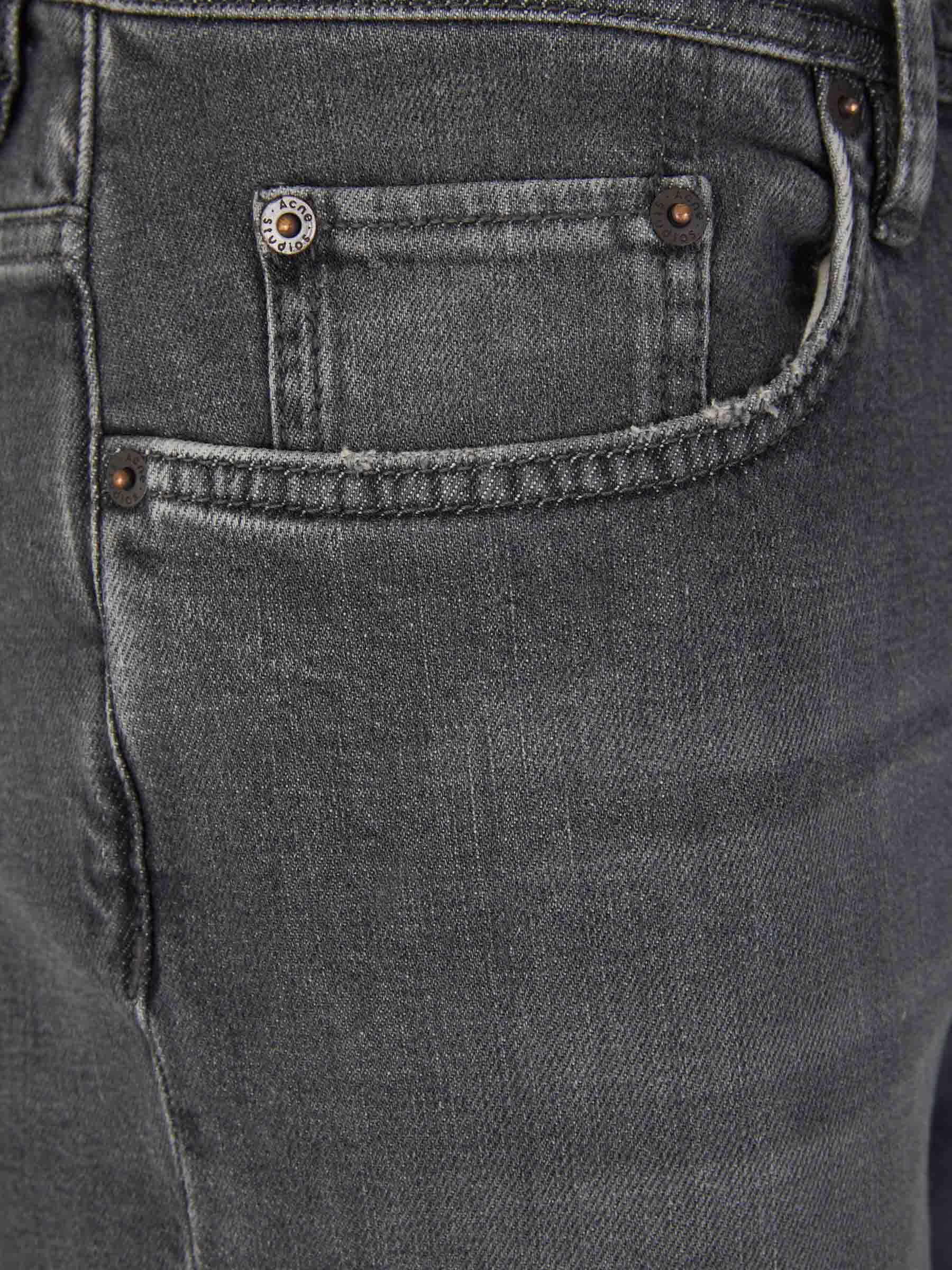 Outlet online Acne Studios Hombre Jeans Slim Fit River color Gris Antracita sku 522-002561 01 - Foto 3