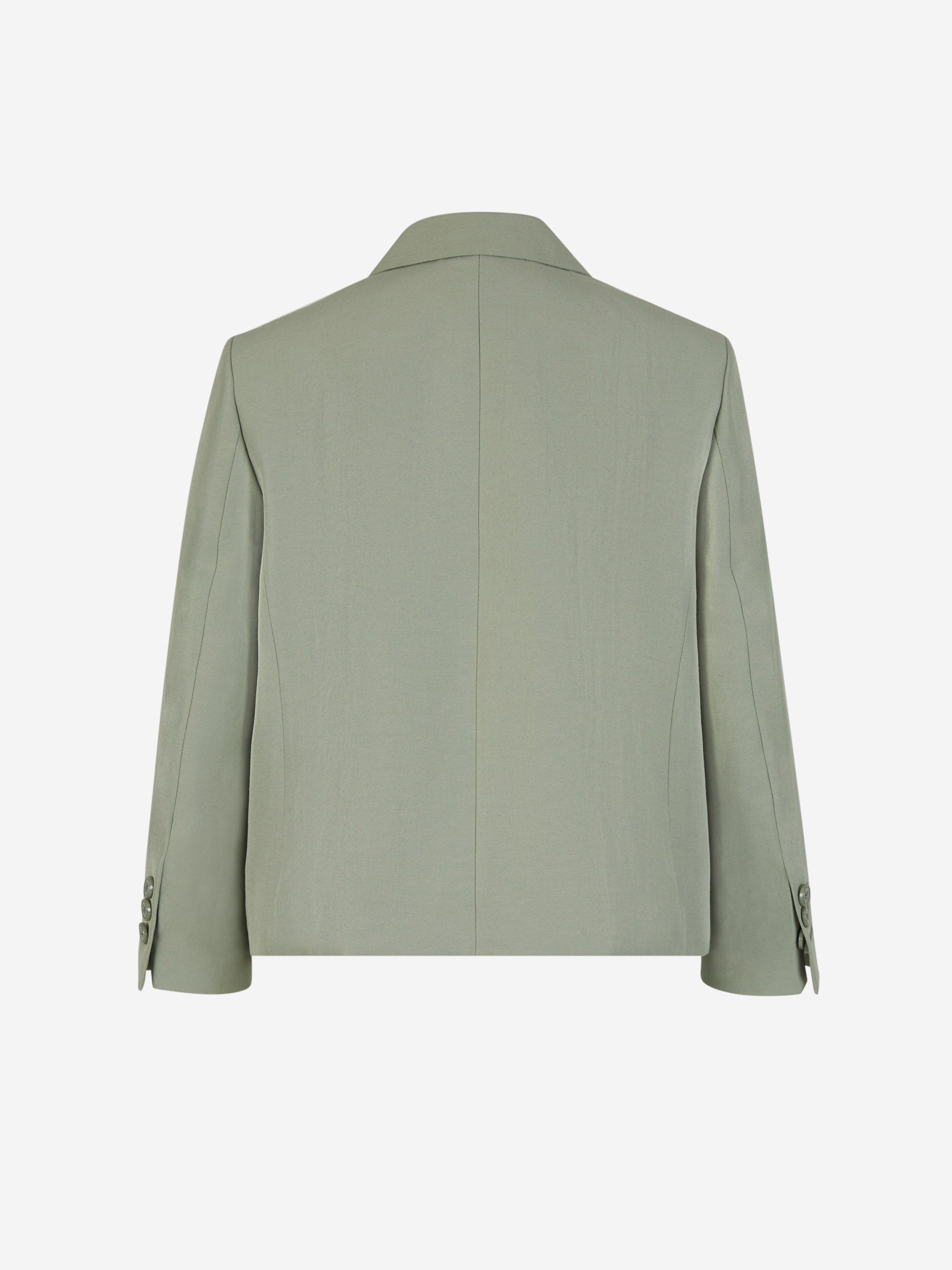 Outlet online Dorothee Schumacher Mujer Blazer Recta Lino color Verde Menta sku 741-002125 01 - Foto 3
