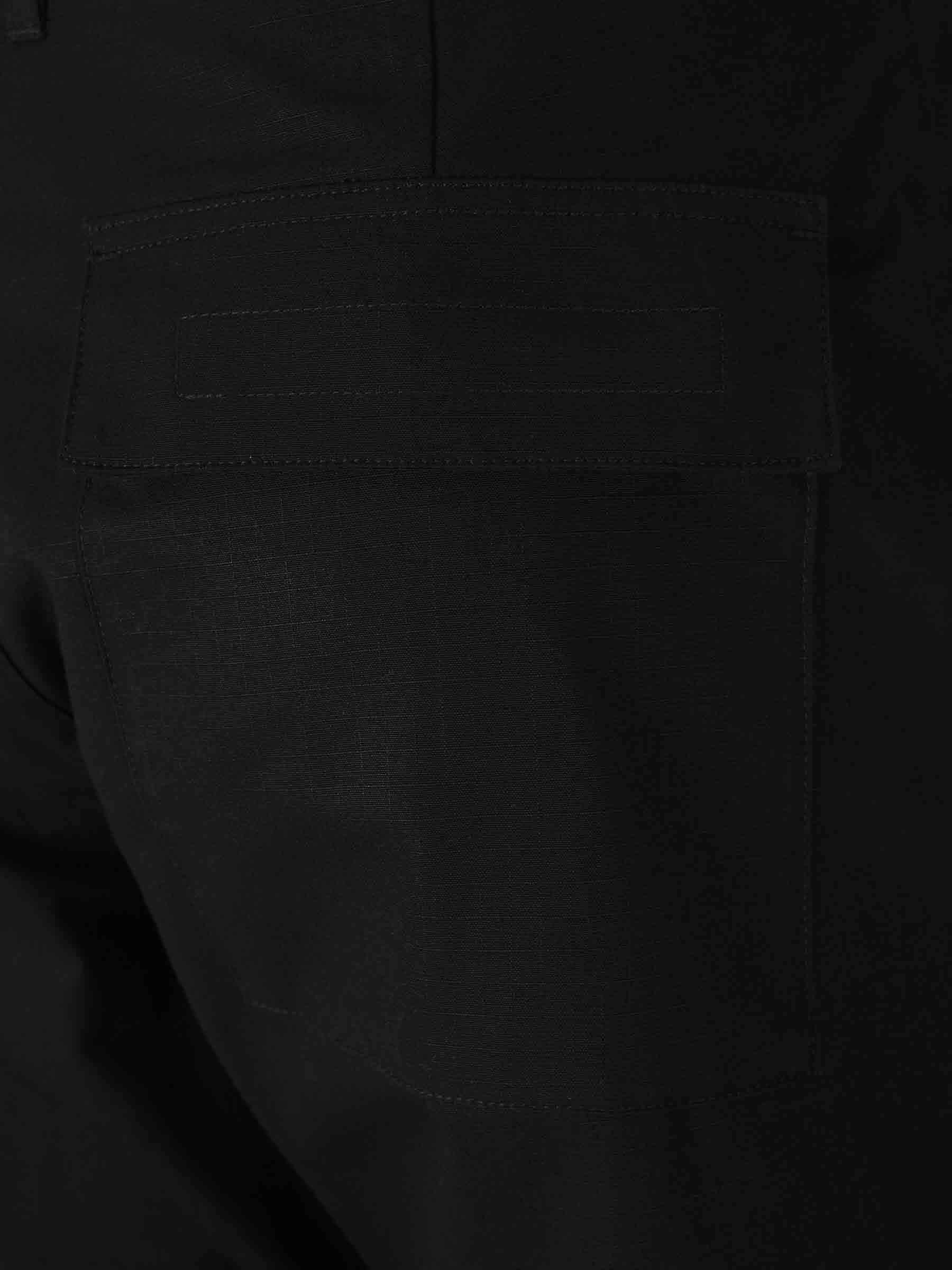 Outlet online John Elliott Hombre Pantalones Cargo Algodón color Negro sku 521-003093 01 - Foto 7