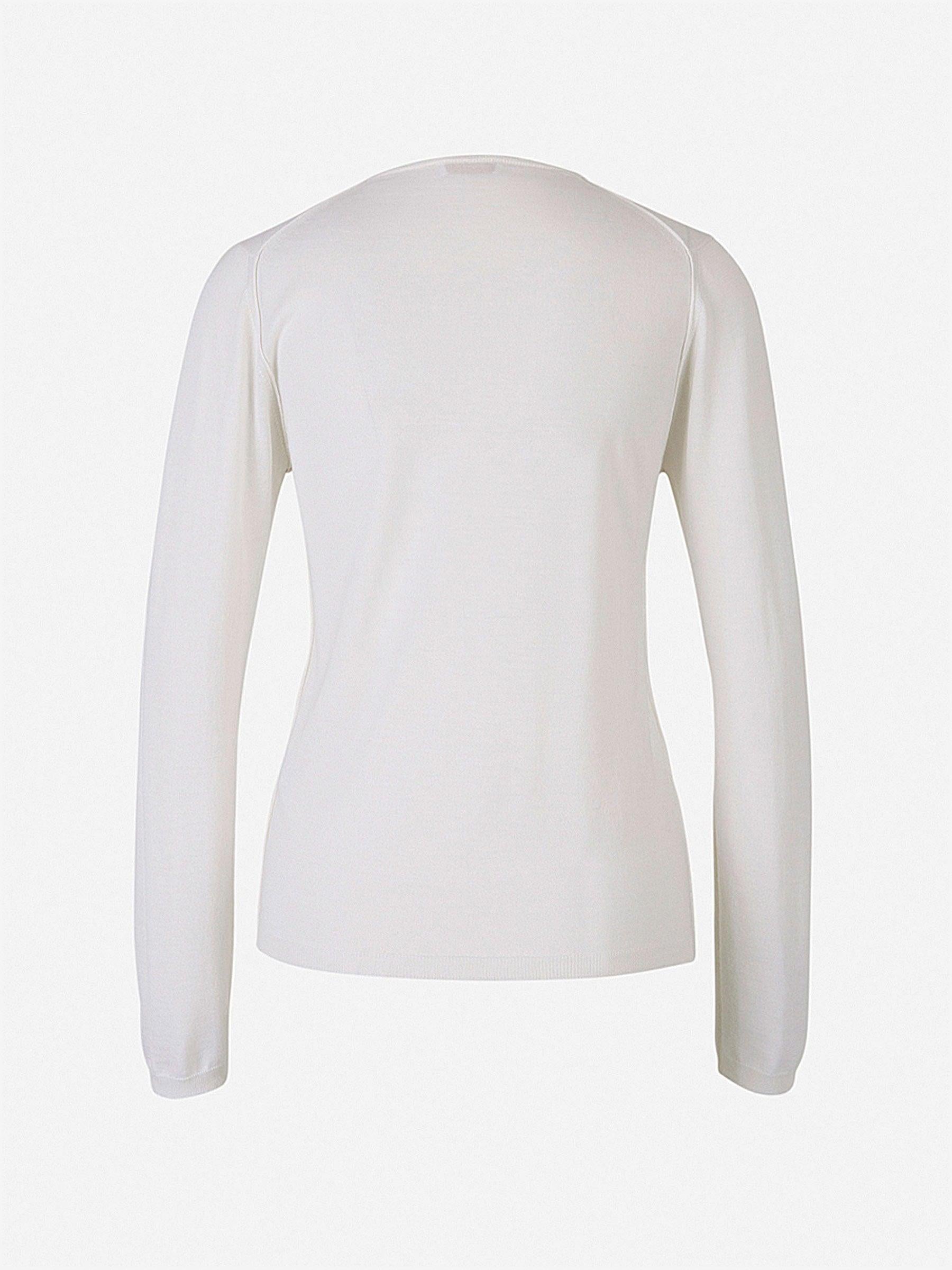 Santa Eulalia Jersey Seda Y Cashmere color Azul Marino sku 711-002241 05 - Foto 2