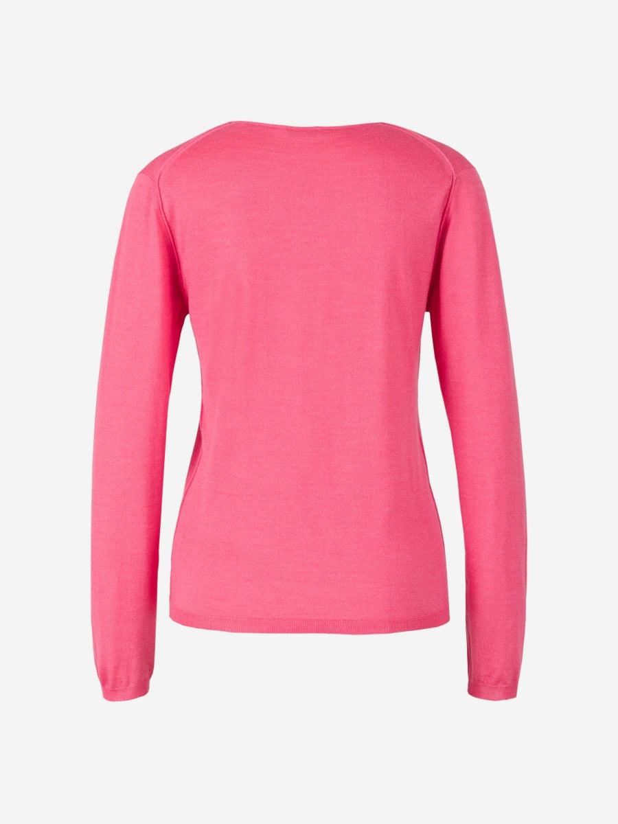 Santa Eulalia Jersey Seda Y Cashmere color Azul Marino sku 711-002241 05 - Foto 7