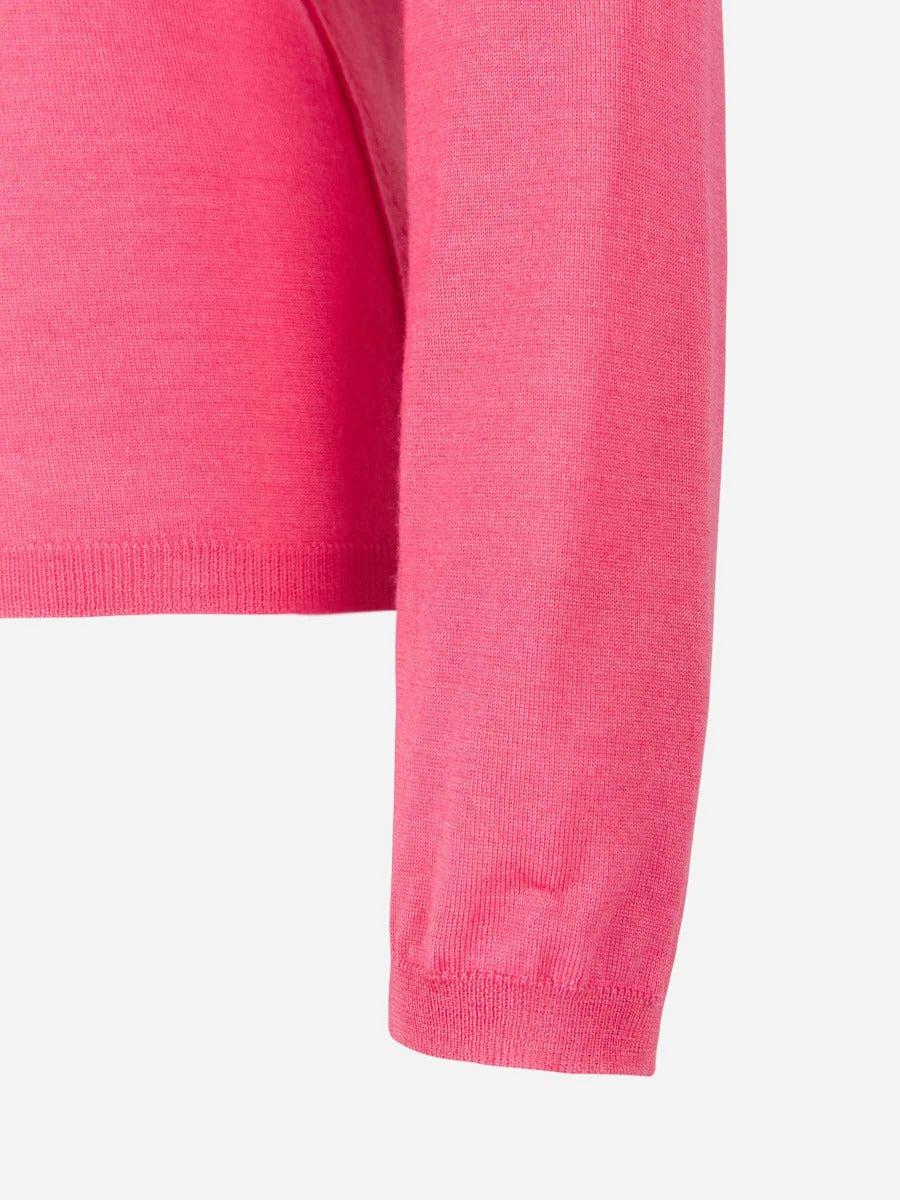 Outlet online Santa Eulalia Mujer Jersey Seda Y Cashmere color Rosa sku 711-002241 03 - Foto 4