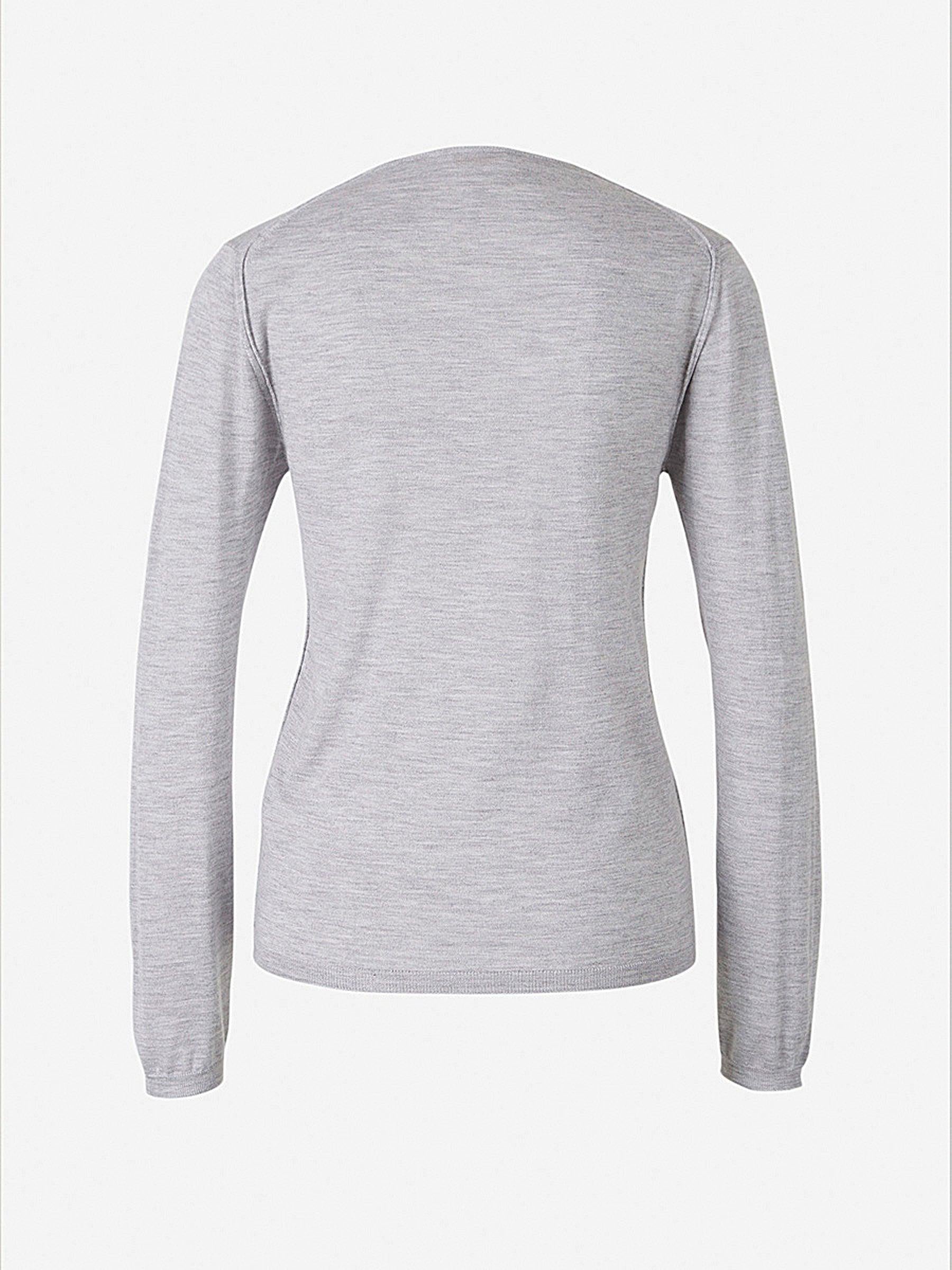 Santa Eulalia Jersey Seda Y Cashmere color Azul Marino sku 711-002241 05 - Foto 11