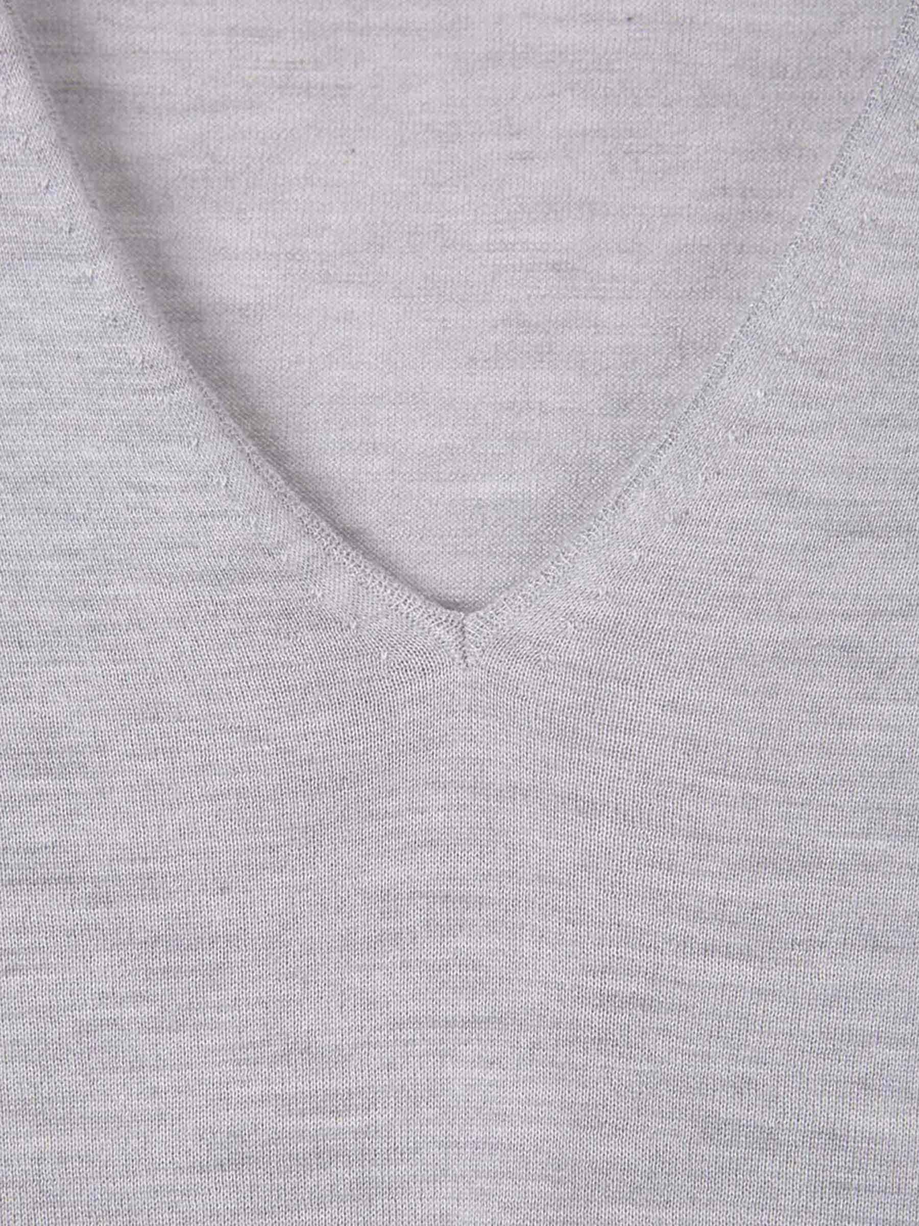 Santa Eulalia Jersey Seda Y Cashmere color Azul Marino sku 711-002241 05 - Foto 12