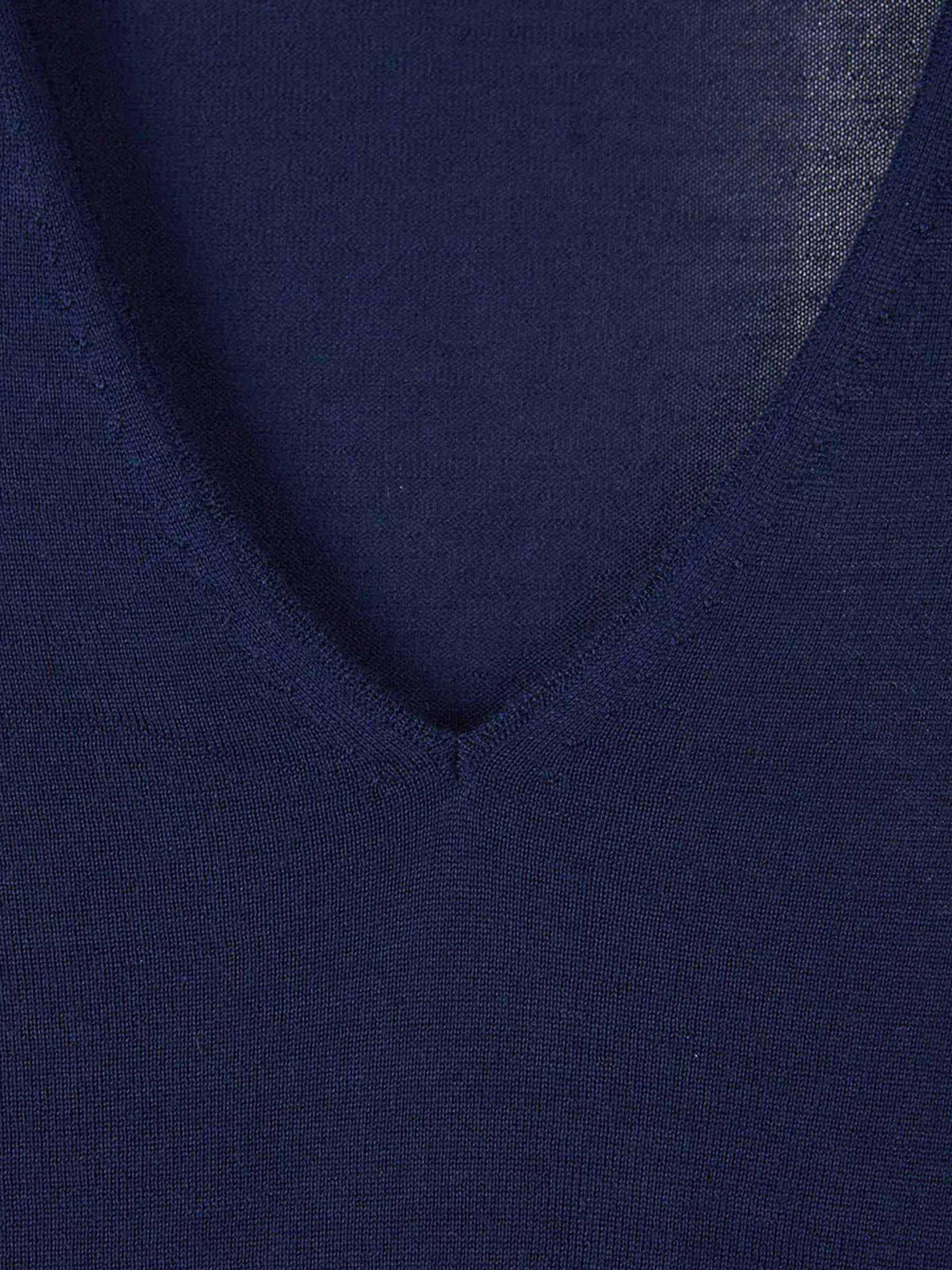 Santa Eulalia Jersey Seda Y Cashmere color Azul Marino sku 711-002241 05 - Foto 16