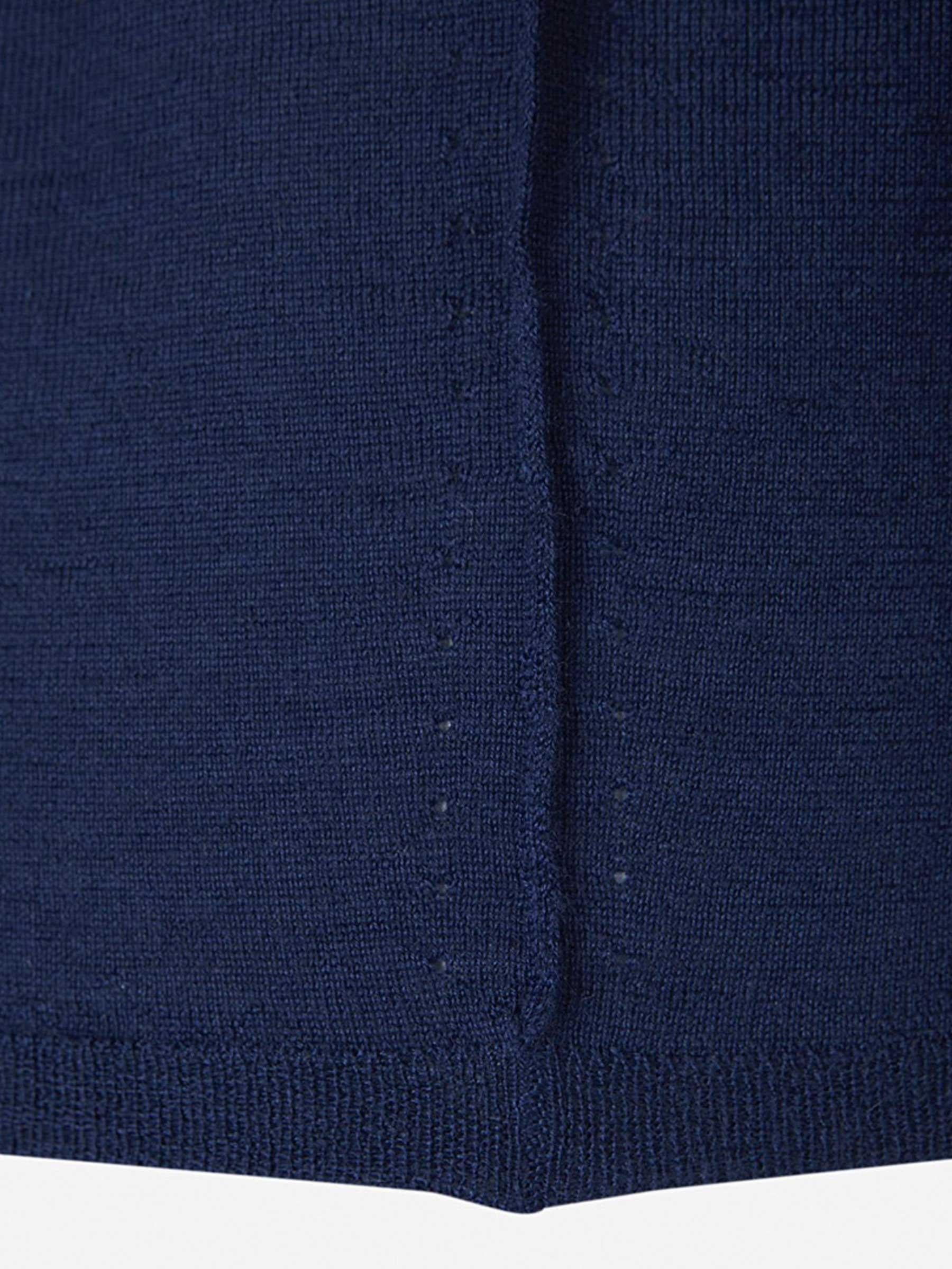Outlet online Santa Eulalia Mujer Jersey Seda Y Cashmere color Azul Marino sku 711-002241 05 - Foto 4