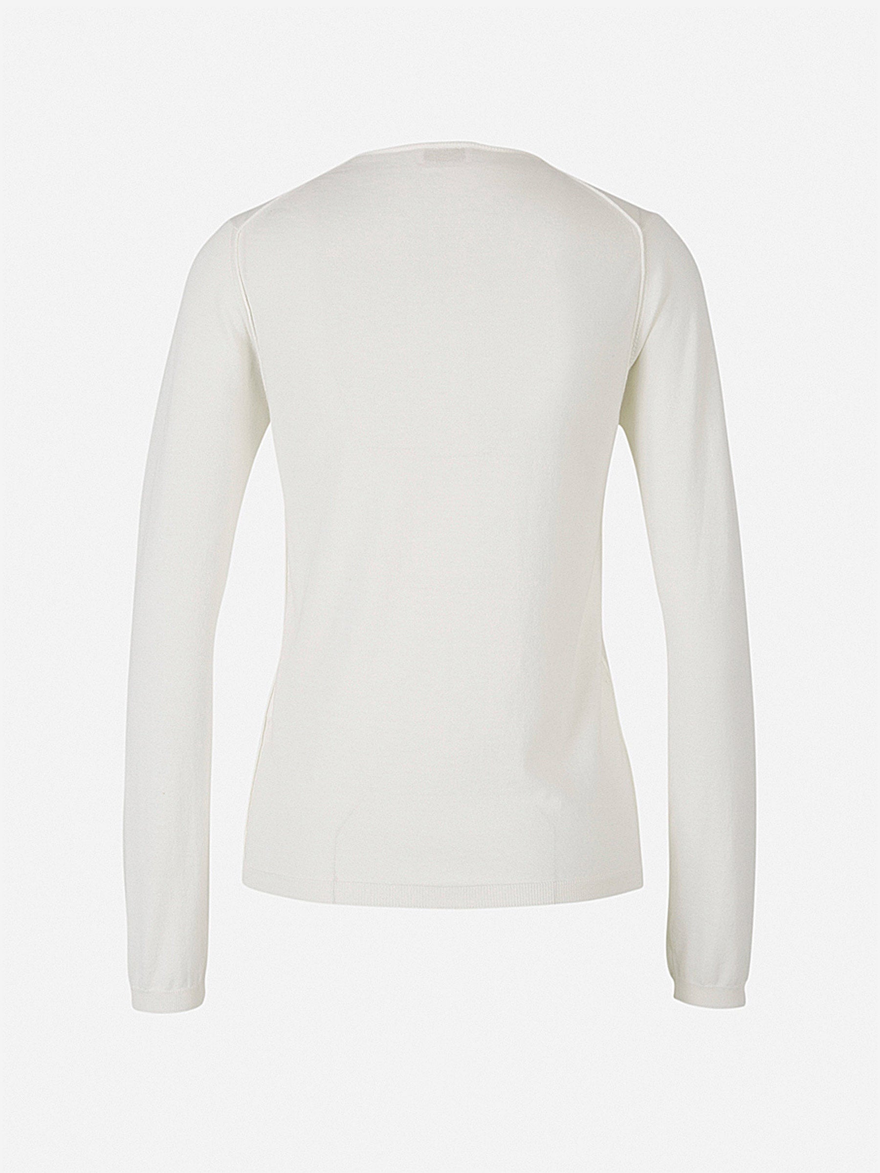 Outlet online Santa Eulalia Mujer Cárdigan Algodón color Blanco sku 711-002243 01 - Foto 1