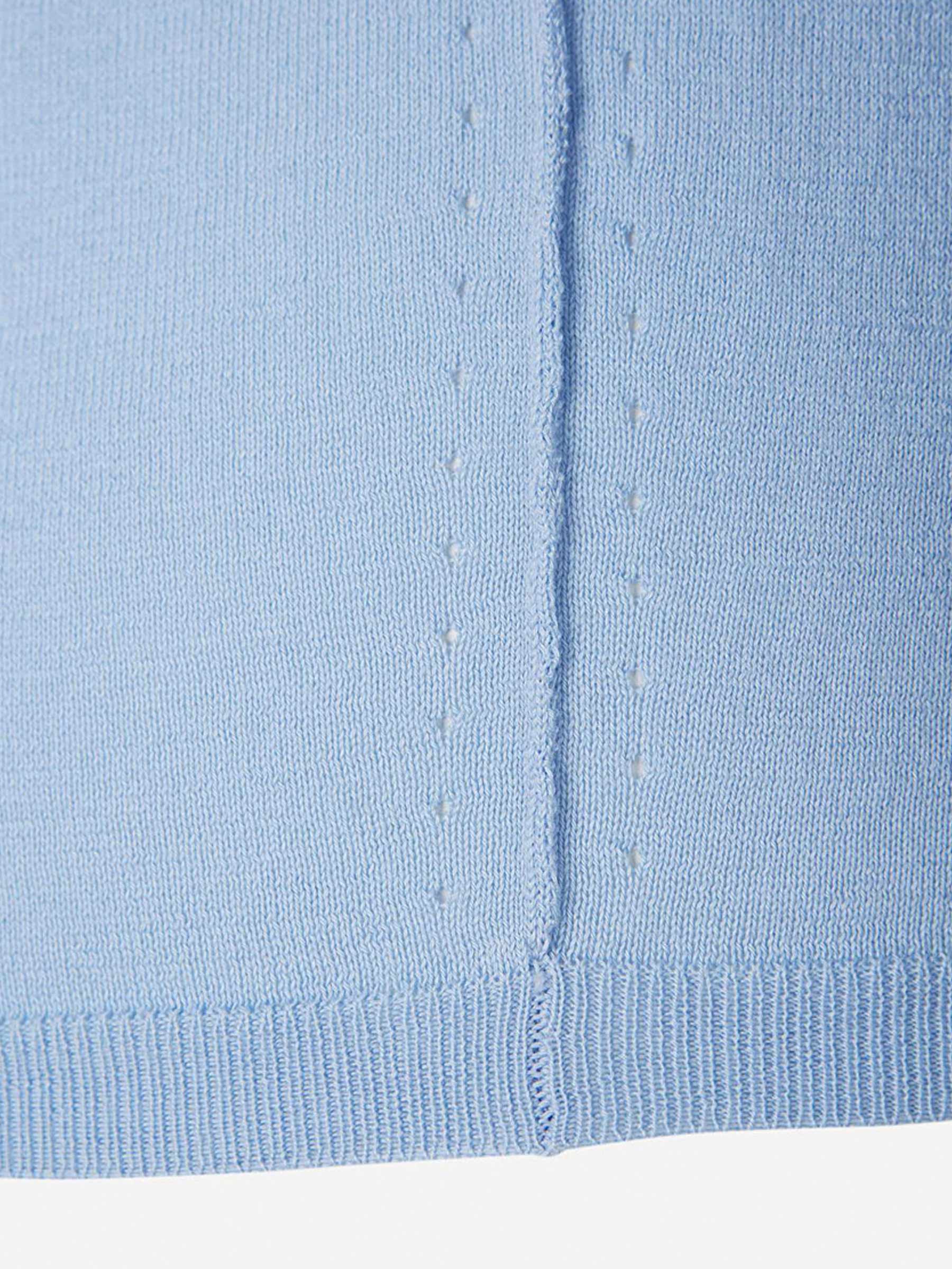 Outlet online Santa Eulalia Mujer Cárdigan Algodón color Blanco sku 711-002243 01 - Foto 12
