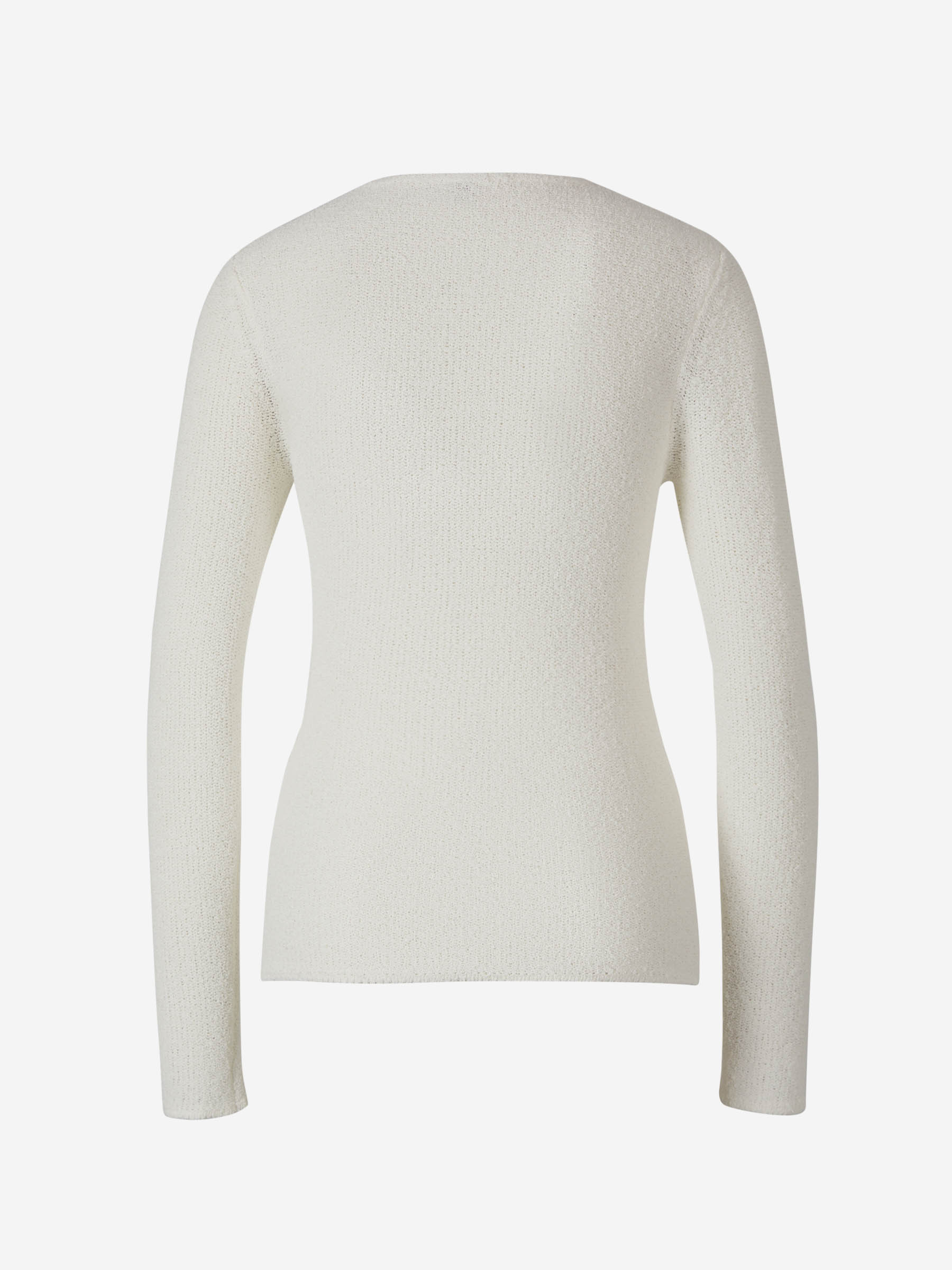 Outlet online TOTEME Mujer Jersey Punto Bouclé color Marfil sku 711-003089 01 - Foto 2