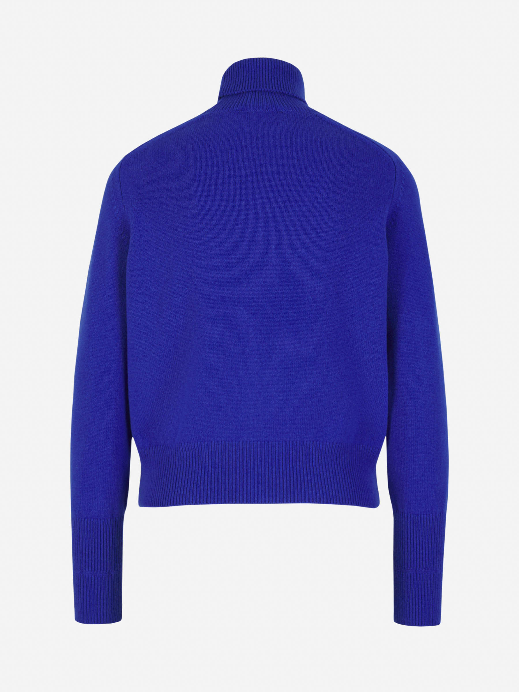 Outlet online Victoria Beckham Mujer Jersey Cuello Alto color Azul Real sku 711-003099 02 - Foto 6