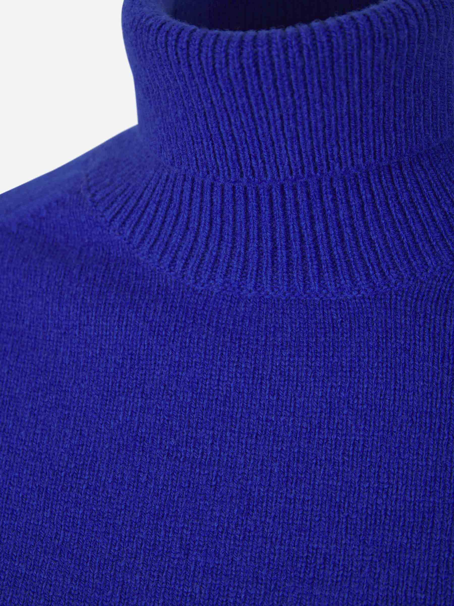 Outlet online Victoria Beckham Mujer Jersey Cuello Alto color Azul Real sku 711-003099 02 - Foto 7
