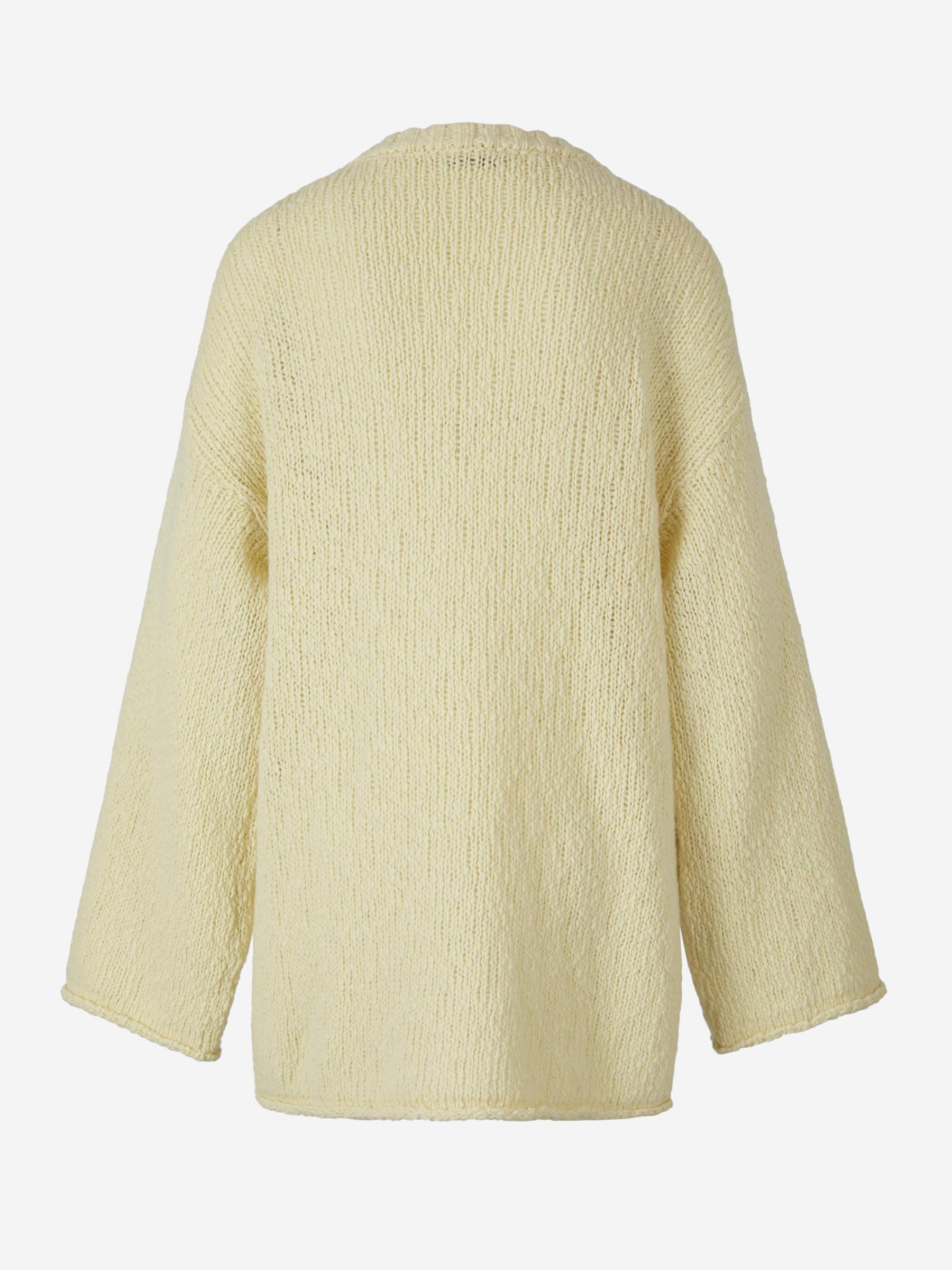 Outlet online Rodebjer Mujer Jersey Lana Y Algodón color Amarillo Claro sku 711-003108 01 - Foto 2
