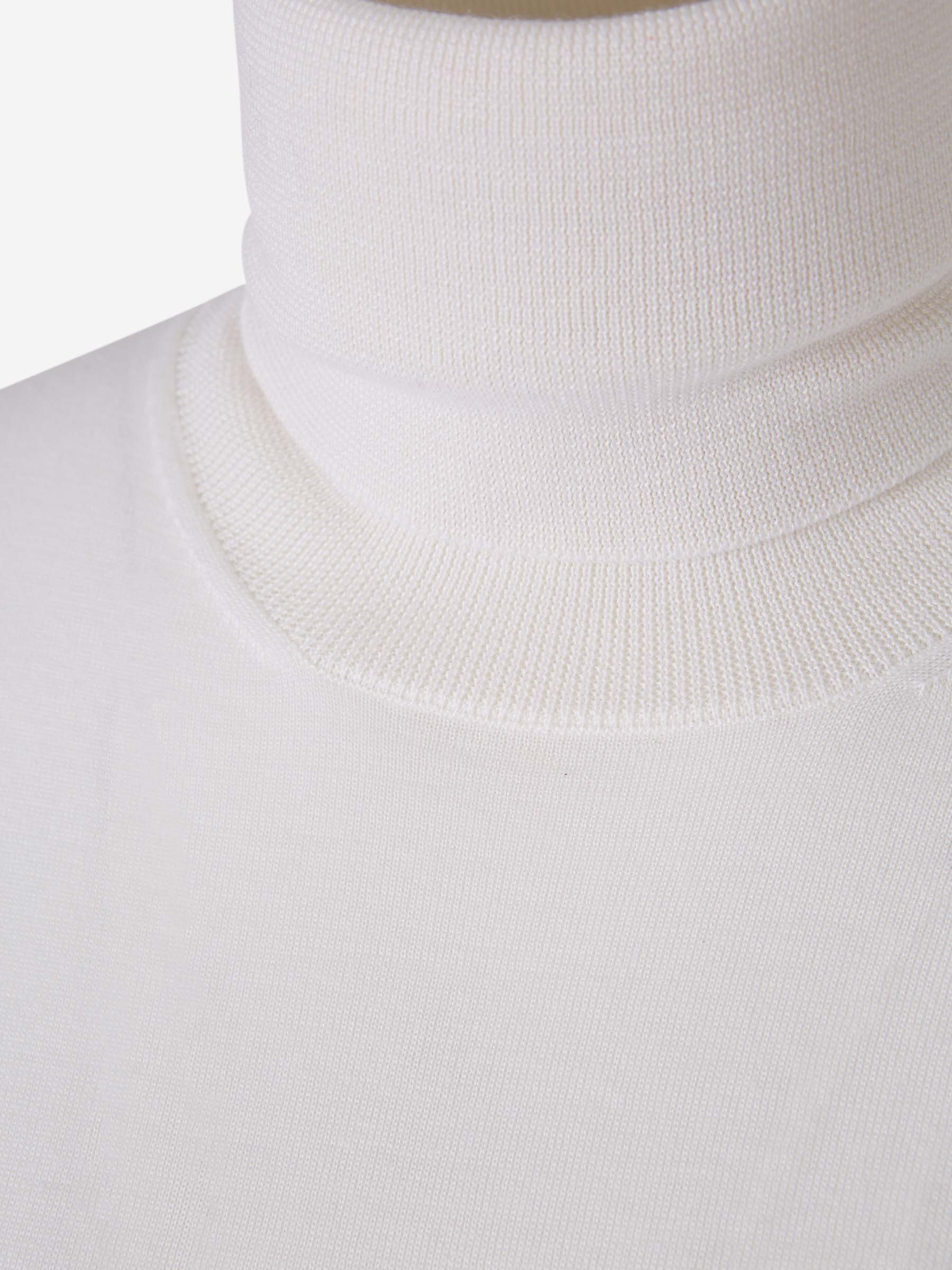 Outlet online Fabiana Filippi Mujer Jersey Punto Cashmere color Crema sku 711-003156 01 - Foto 3