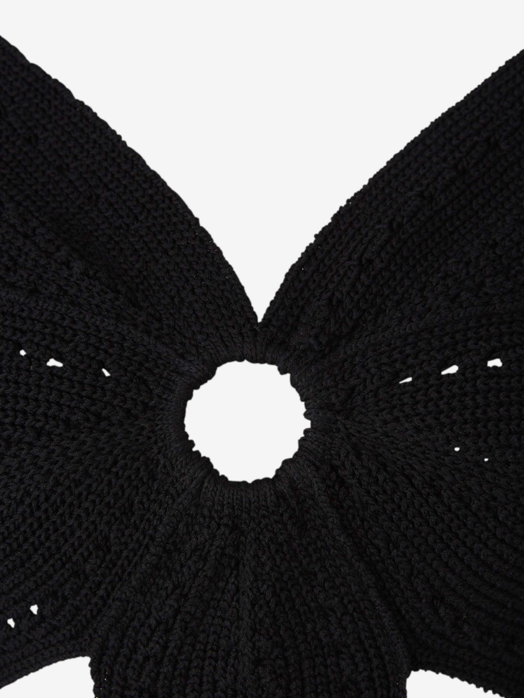 Outlet online Cult Gaia Mujer Jersey Crochet Lule color Negro sku 711-003184 02 - Foto 3