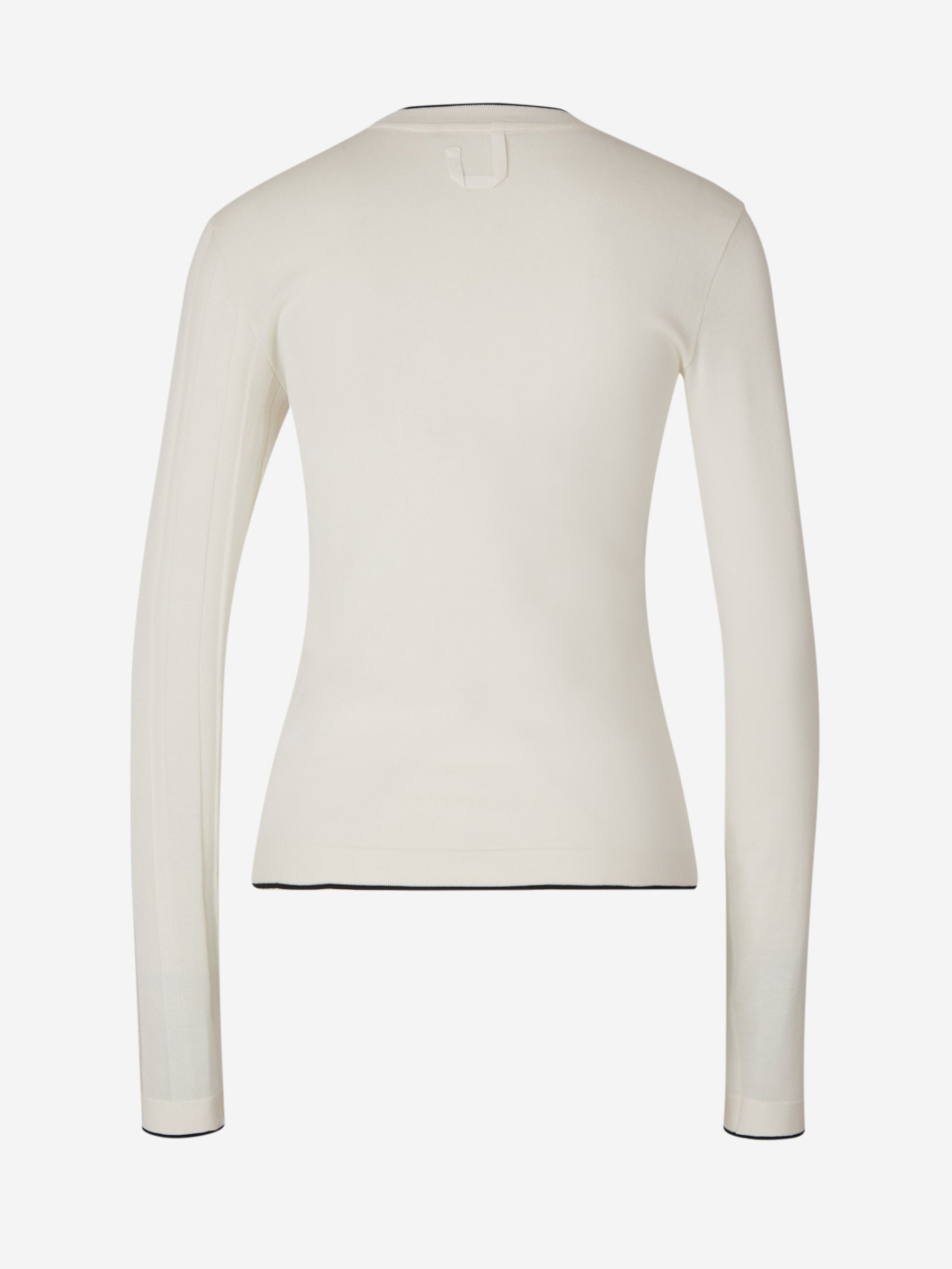 Outlet online Jacquemus Mujer Jersey Le Sweater Tricot color Crema sku 711-003198 01 - Foto 2