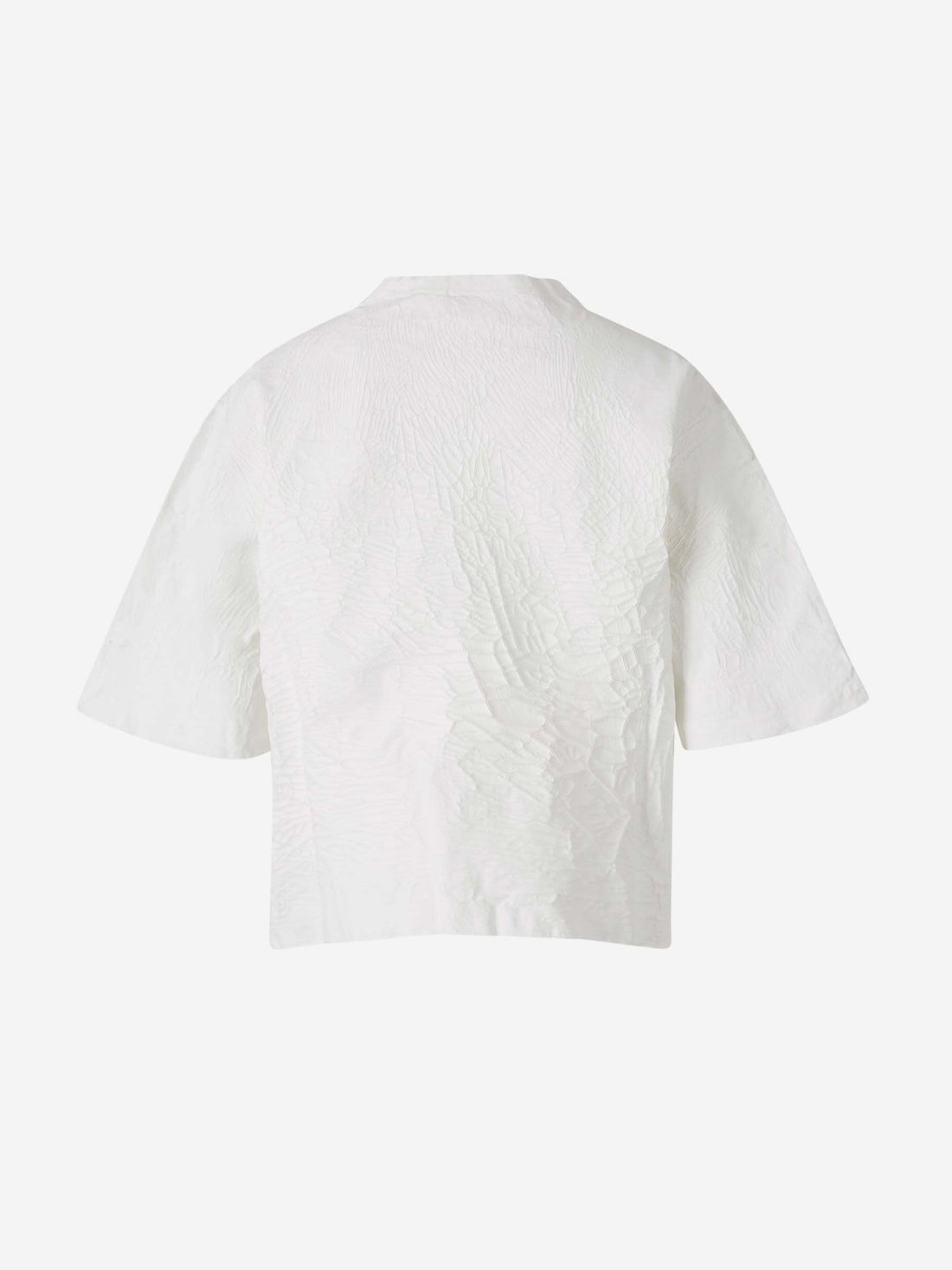 Fabiana Filippi Mujer Barcelona Camiseta Lisa Textura Fabiana Filippi color Blanco sku 711-003290 01 - Foto 2