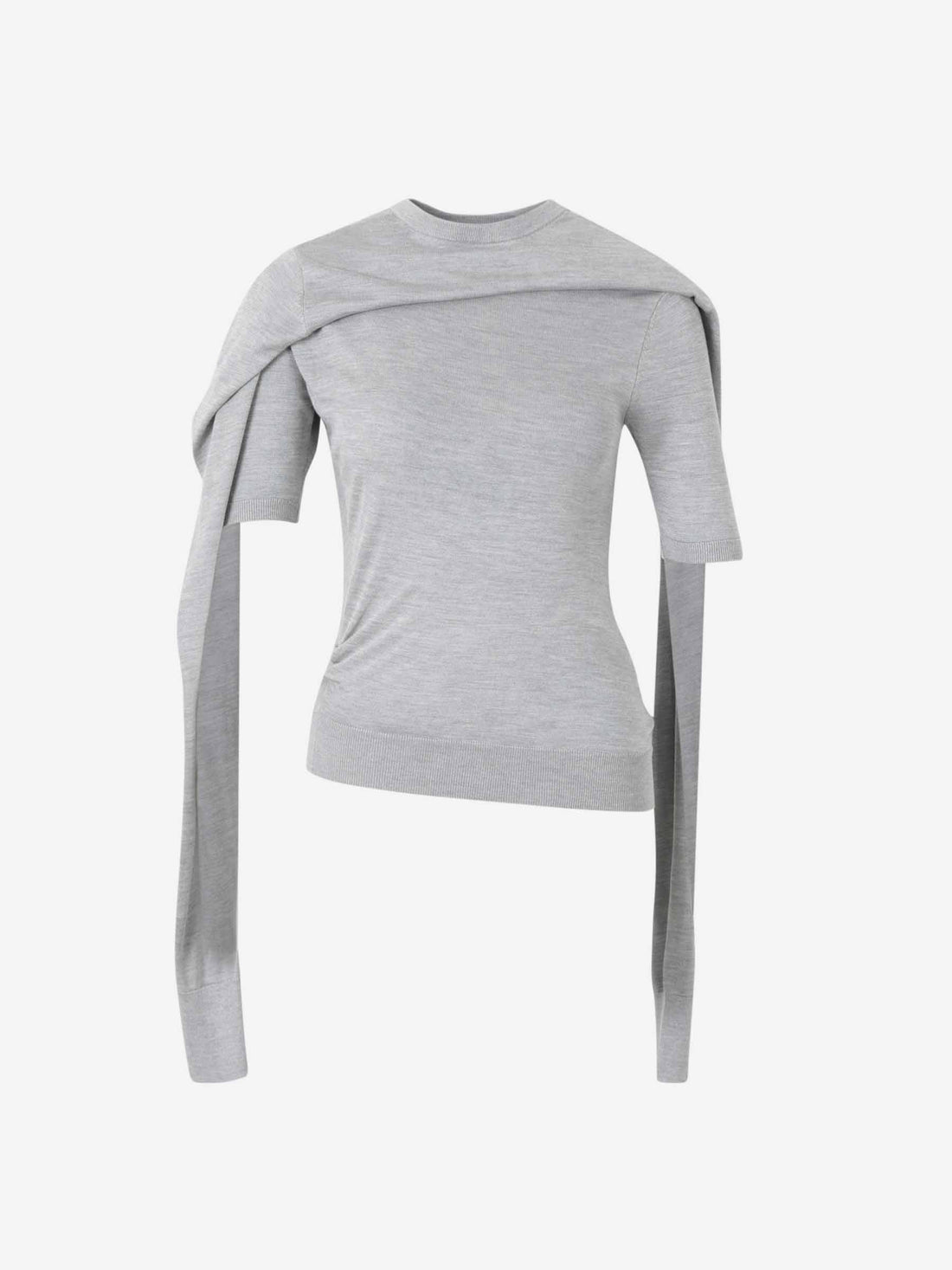 Acne Studios Mujer Barcelona Jersey Capas Seda color Gris Piedra sku 711-003307 01 - Foto 1