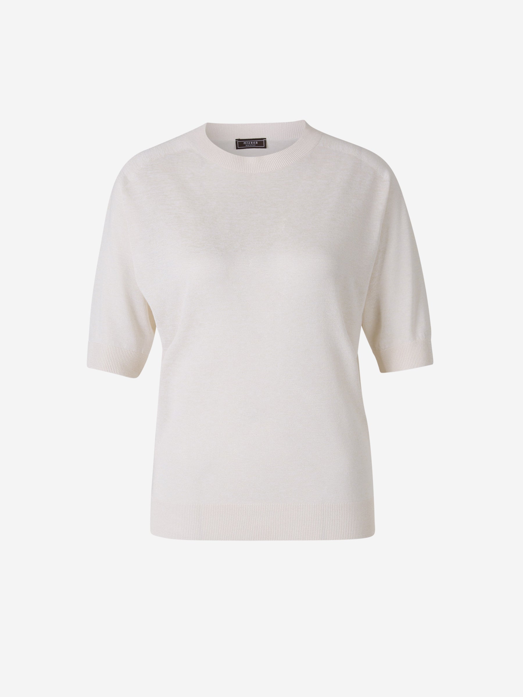 Peserico Mujer Barcelona Jersey Punto Liso color Crema sku 712-000542 01 - Foto 1