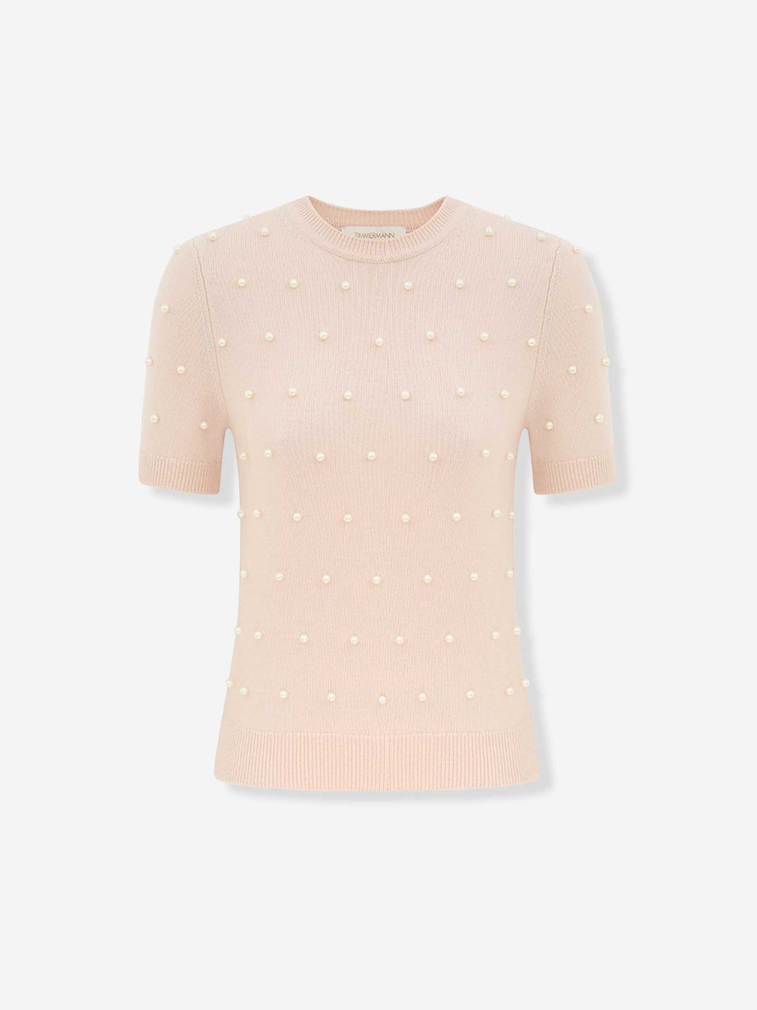 Outlet online Zimmermann Mujer Jersey Punto Perlas color Beige sku 712-000574 01 - Foto 1