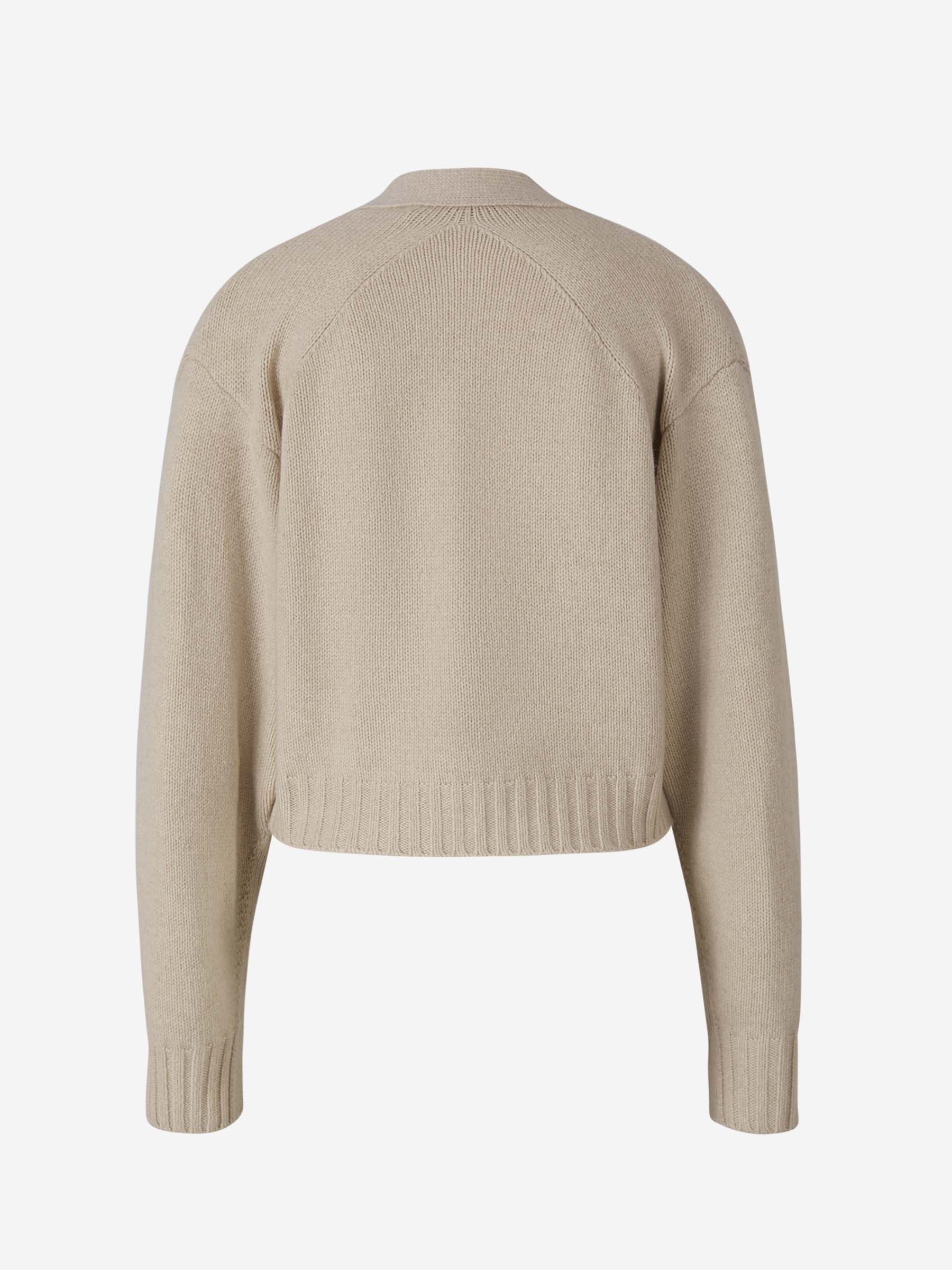 Outlet online Proenza Schouler Mujer Cárdigan Punto Cashmere color Crema sku 713-000242 01 - Foto 2