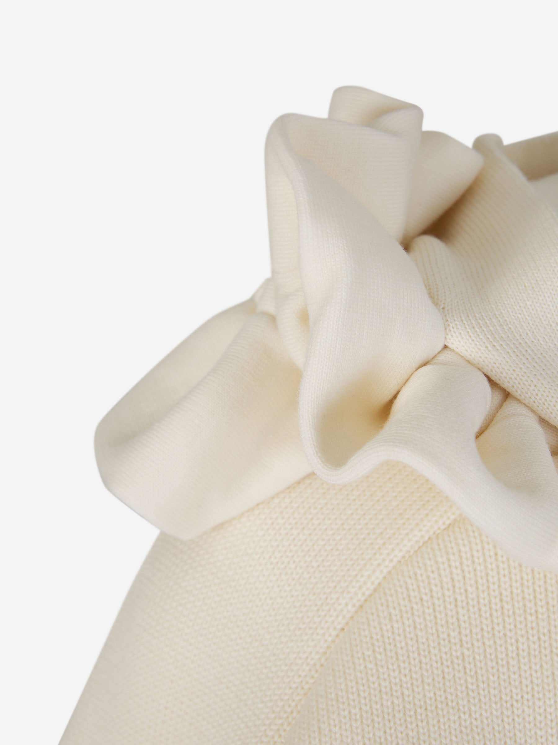 Outlet online Jacquemus Mujer Sudadera La Maille Crinoline color Beis sku 713-000264 01 - Foto 5