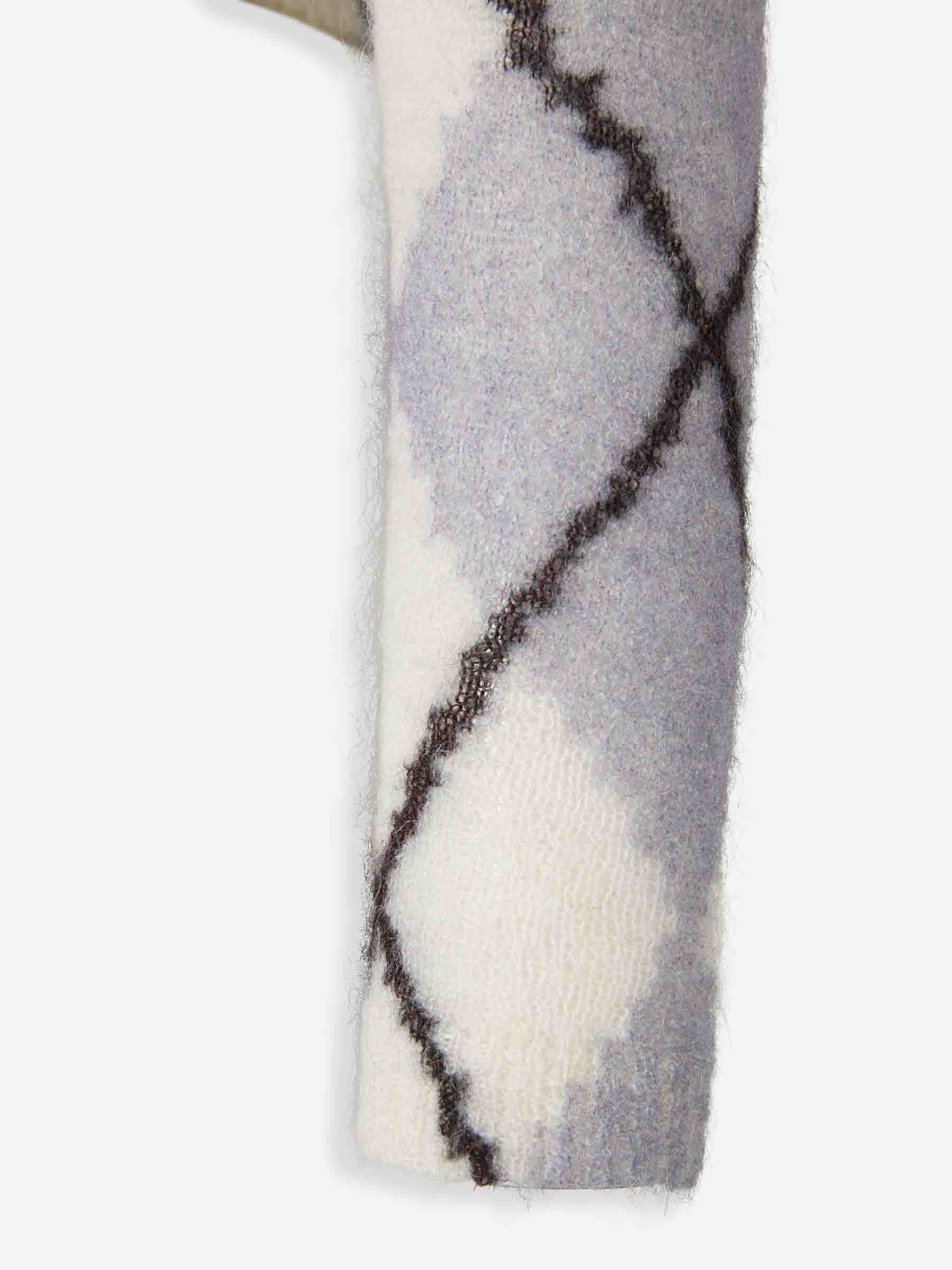 Outlet online Acne Studios Mujer Cárdigan Mohair color Lila sku 713-000369 01 - Foto 5