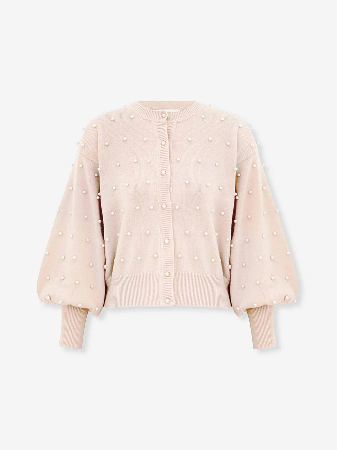 Zimmermann Mujer Barcelona Cárdigan Punto Perlas color Rosa Palo sku 713-000396 01 - Foto 1