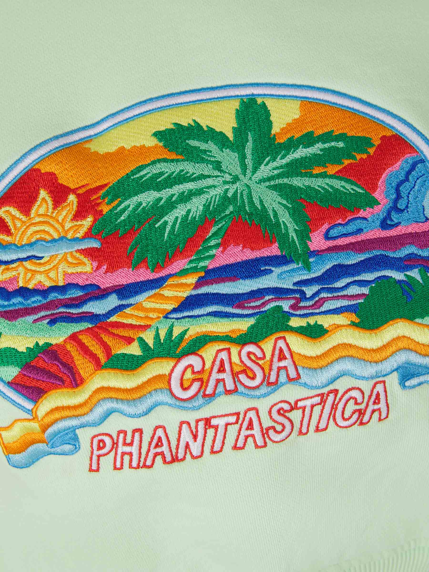 Outlet online Casablanca Mujer Sudadera Casa Phantastica color Verde Menta sku 715-000072 02 - Foto 8