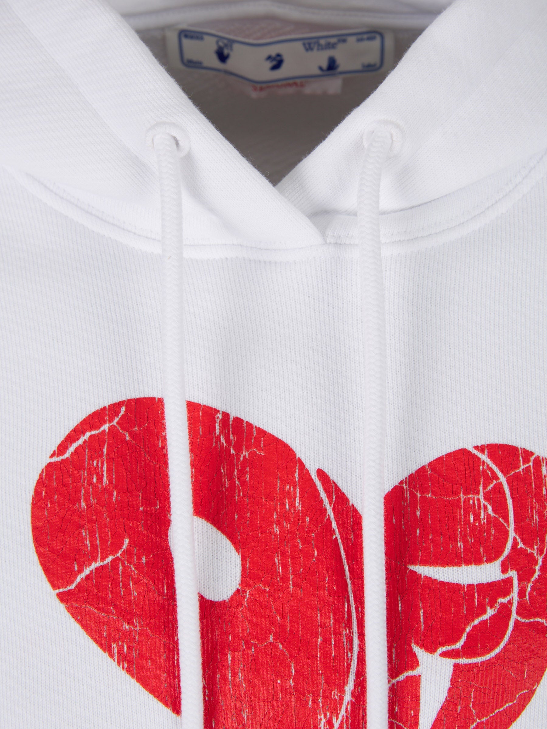 Outlet online Off-White Mujer Sudadera Broken Heart color Blanco sku 715-000083 01 - Foto 3