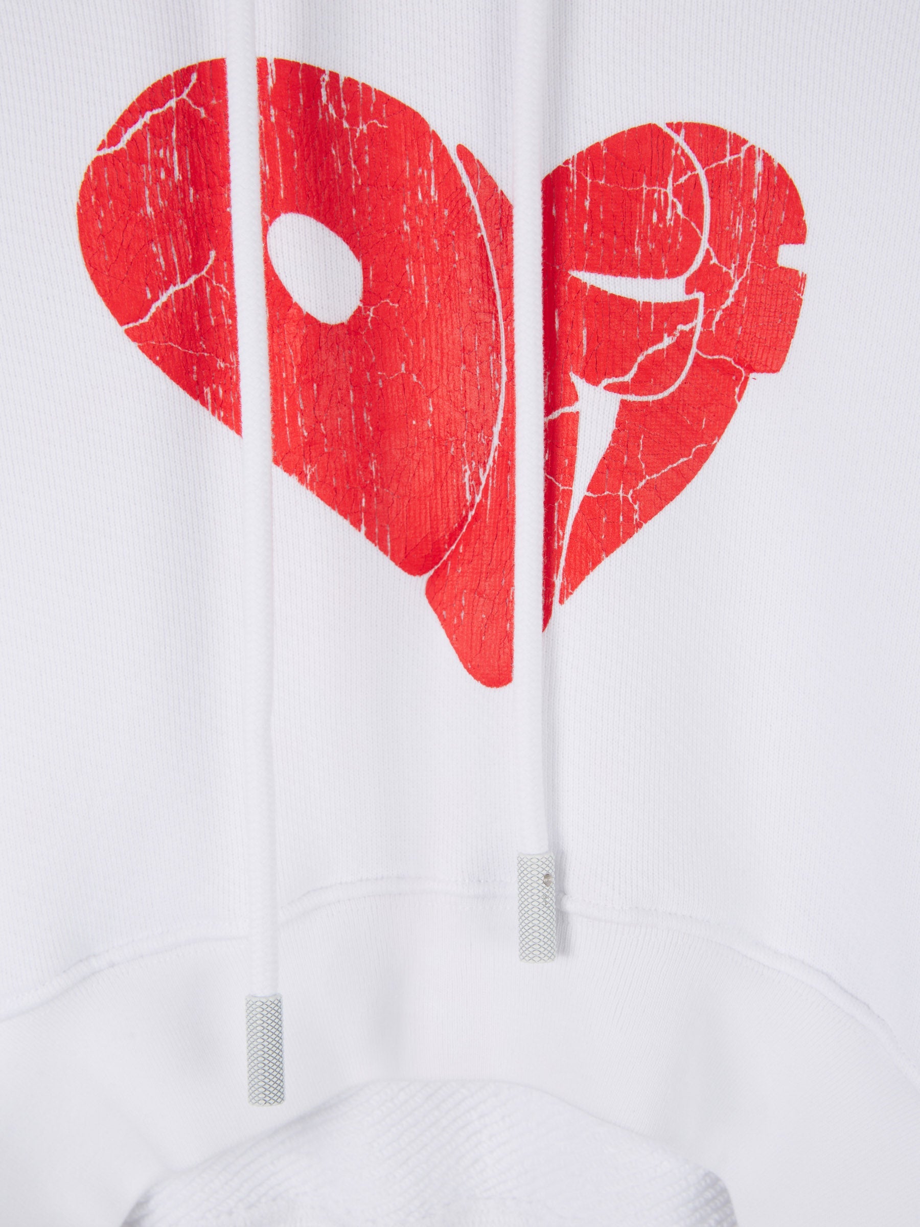 Outlet online Off-White Mujer Sudadera Broken Heart color Blanco sku 715-000083 01 - Foto 4