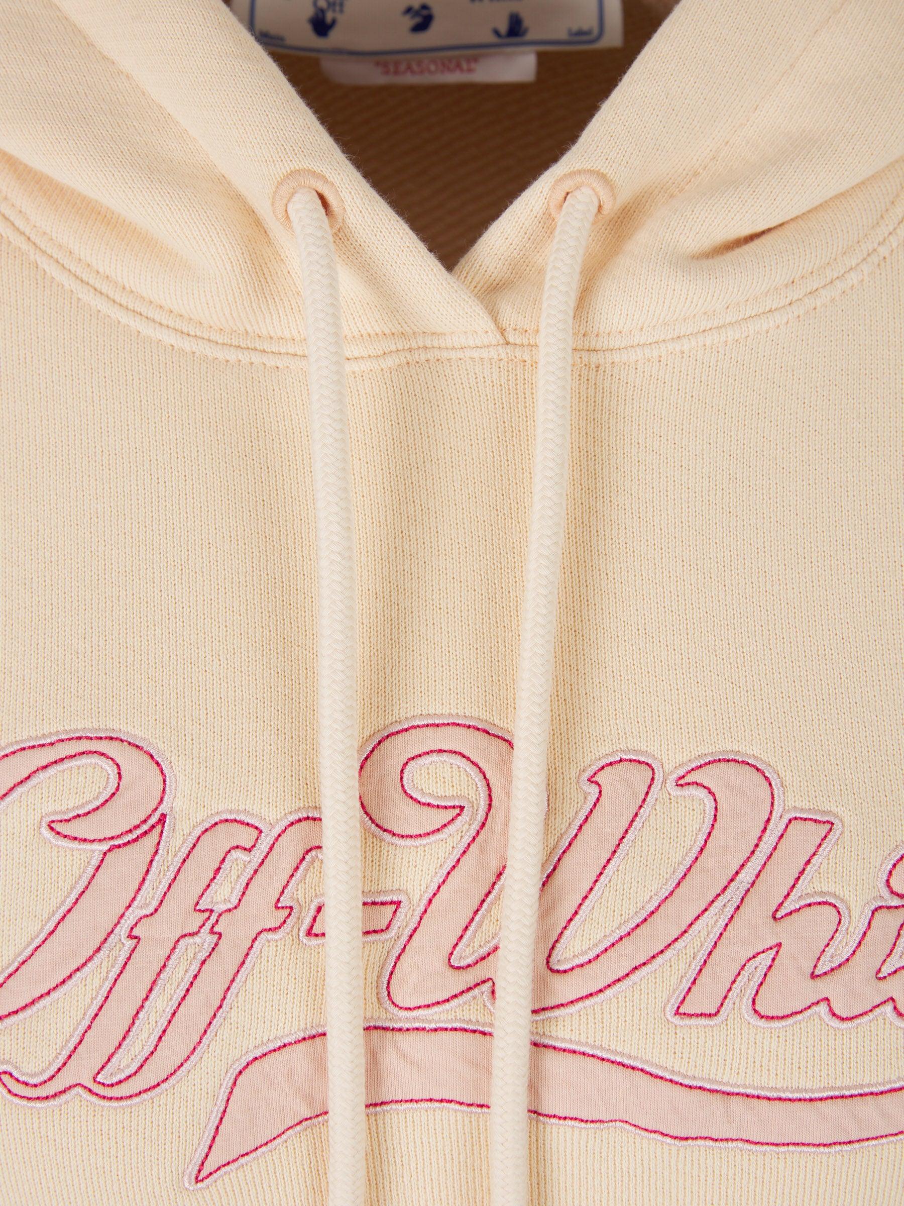 Outlet online Off-White Mujer Sudadera Logo Béisbol color Beige sku 715-000084 01 - Foto 3
