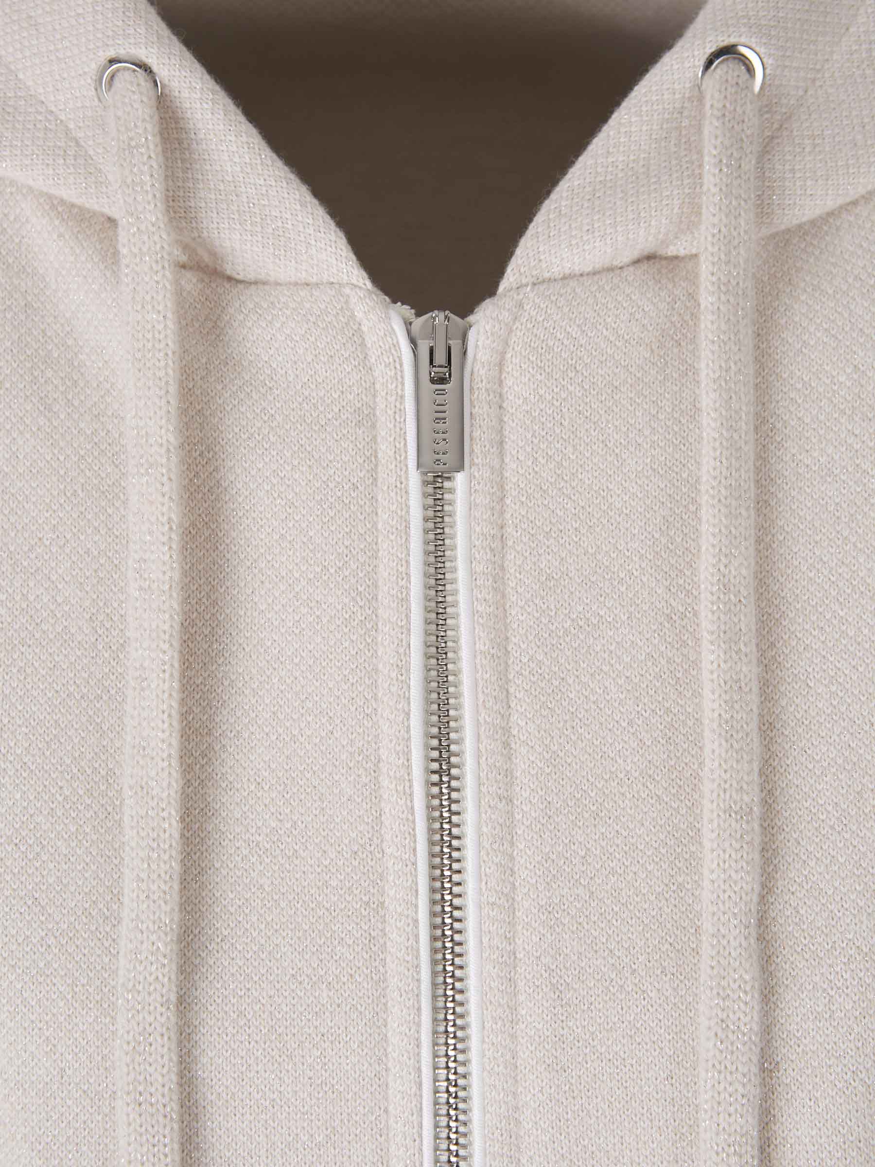 Outlet online Peserico Mujer Sudadera Punto Brillante color Beige sku 715-000151 01 - Foto 3