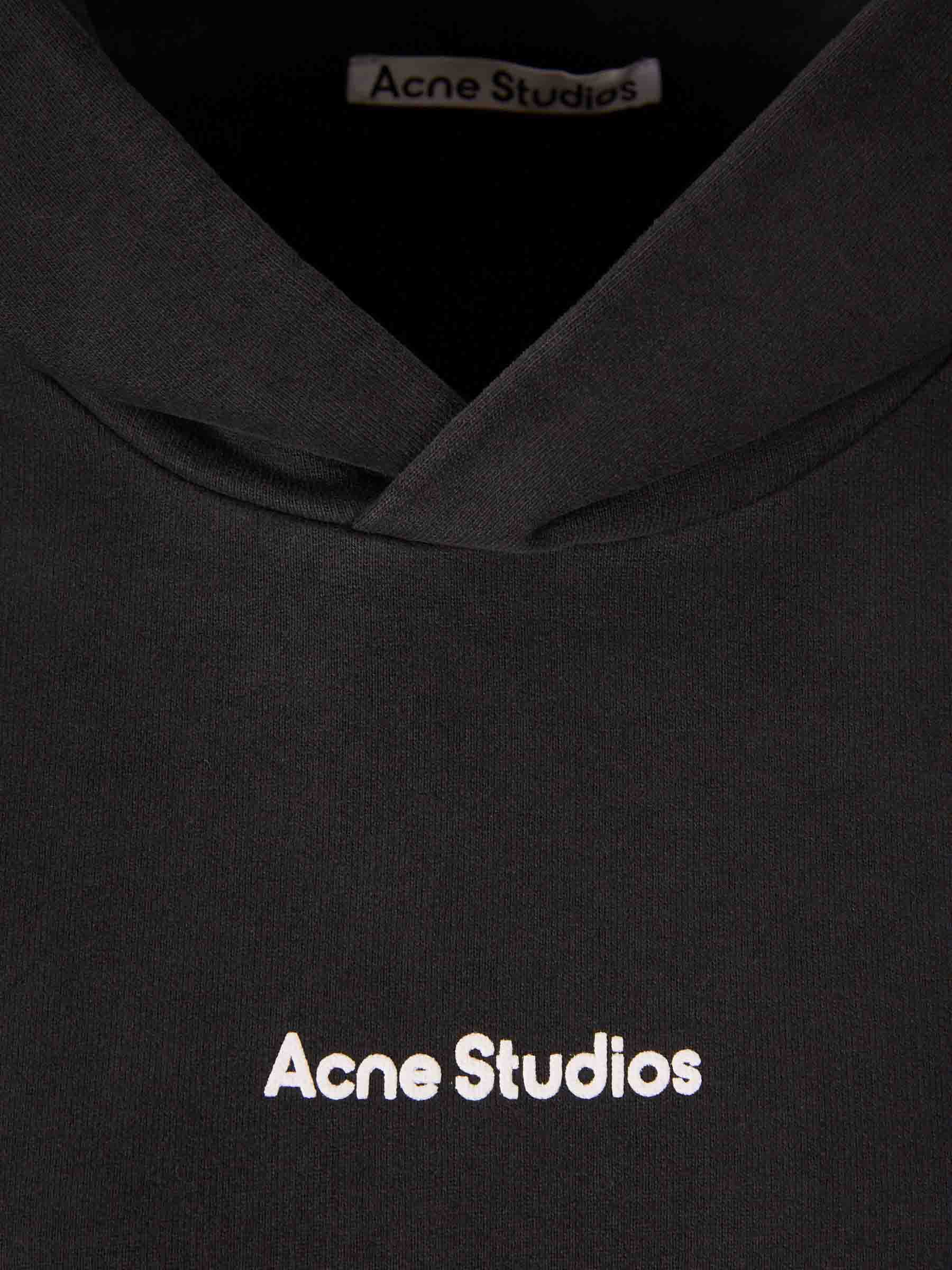 Outlet online Acne Studios Mujer Sudadera Capucha Logo color Negro sku 715-000199 01 - Foto 3