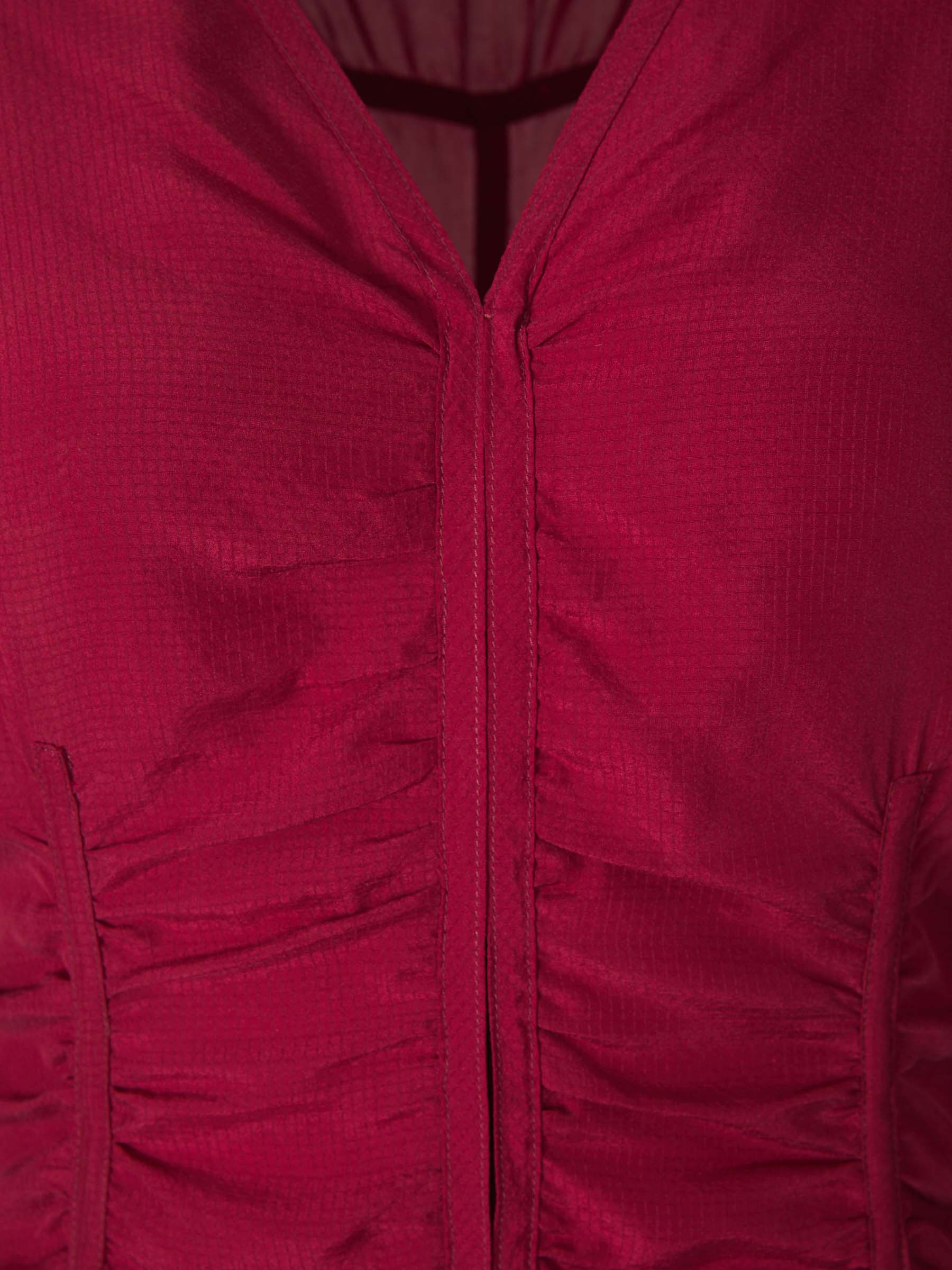 Outlet online Dorothee Schumacher Mujer Vestido Seda Lisa color Burdeos sku 721-000107 01 - Foto 3