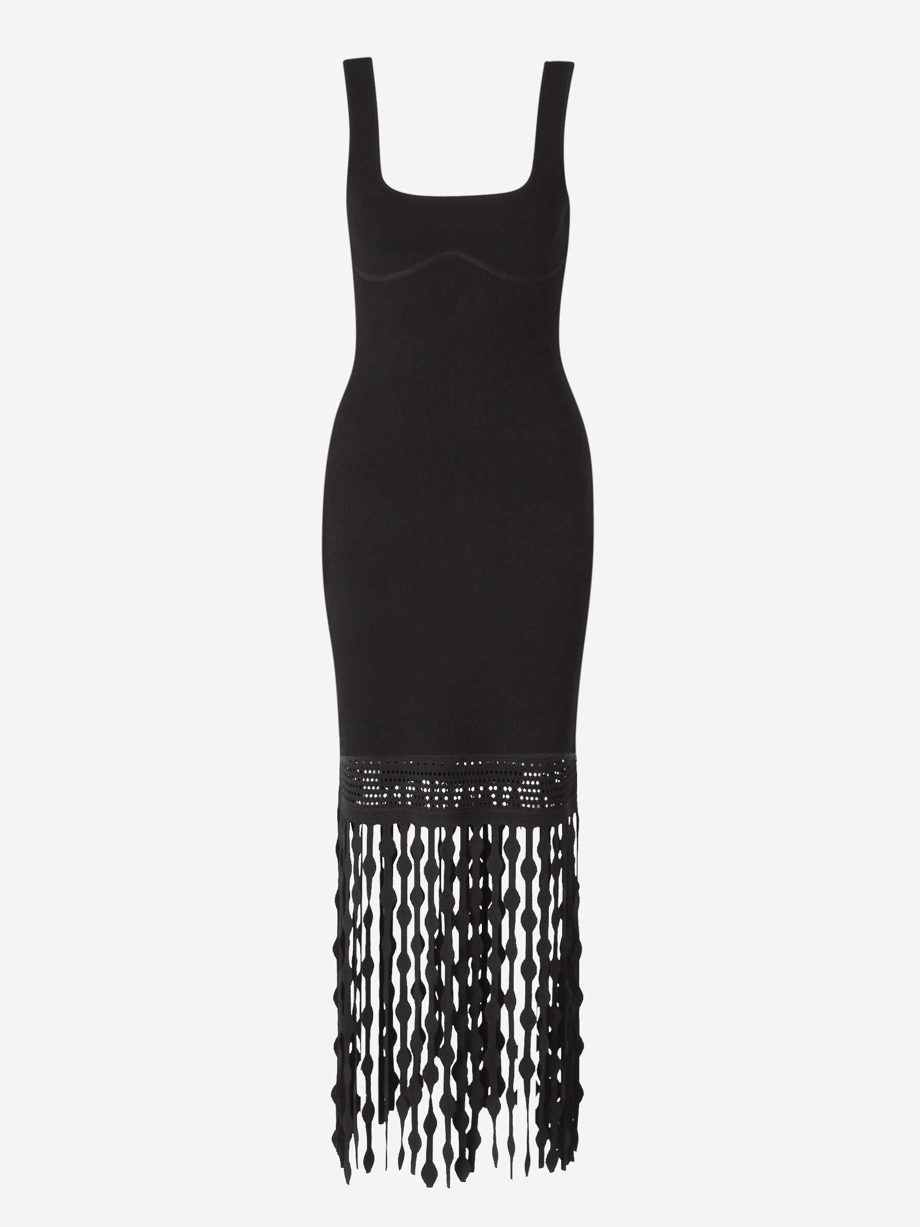 Outlet online Simkhai Mujer Vestido Midi Signa color Negro sku 721-000277 01 - Foto 1