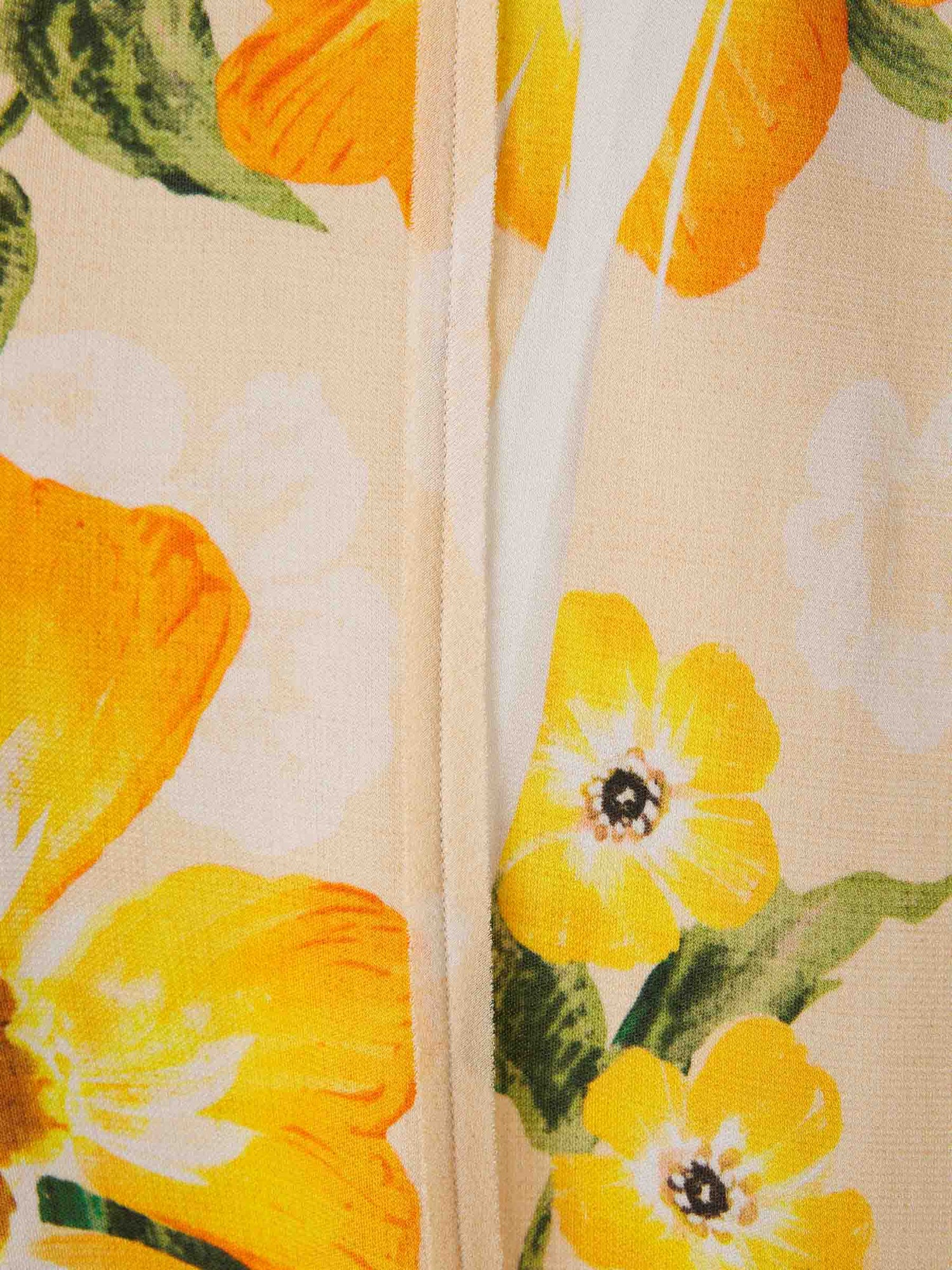 Acne Studios Mujer Barcelona Vestido Midi Camisero color Amarillo sku 721-000362 01 - Foto 4