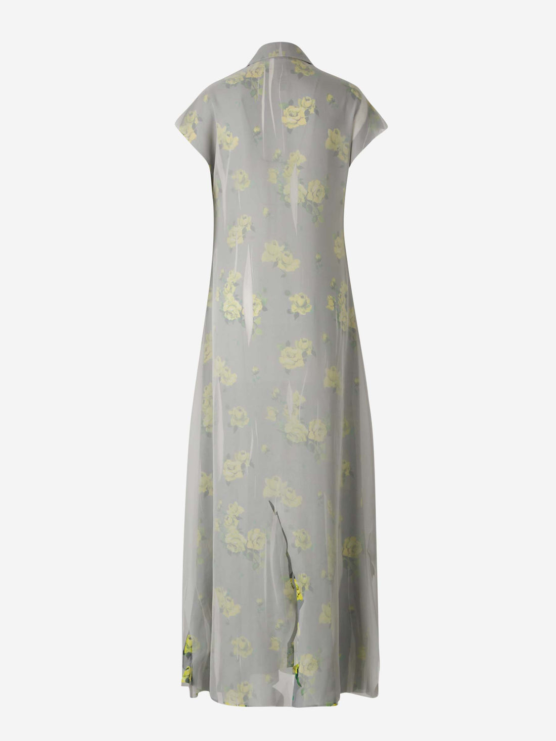 Acne Studios Mujer Barcelona Vestido Maxi Capas color Taupe sku 721-000364 01 - Foto 2