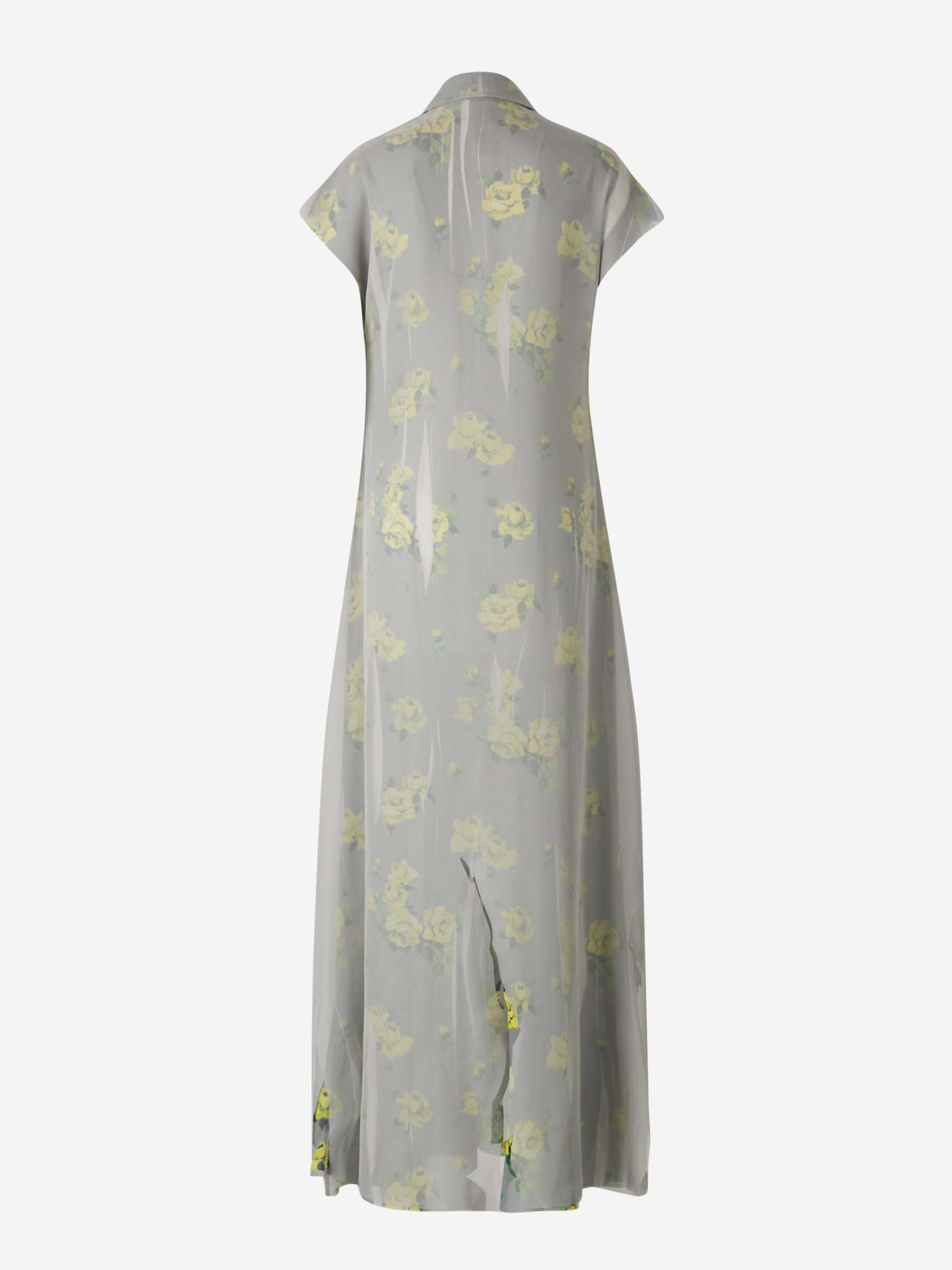 Acne Studios Mujer Barcelona Vestido Maxi Capas color Taupe sku 721-000364 01 - Foto 2