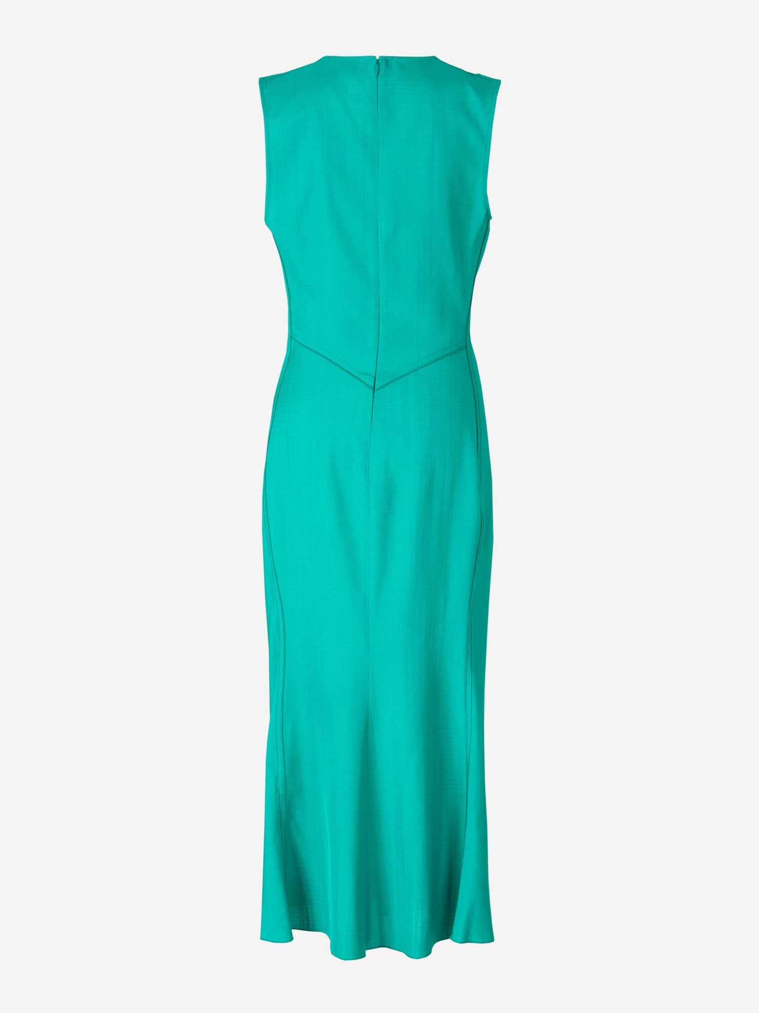 Victoria Beckham Mujer Barcelona Vestido Midi Fruncido color Azul sku 721-000369 01 - Foto 2