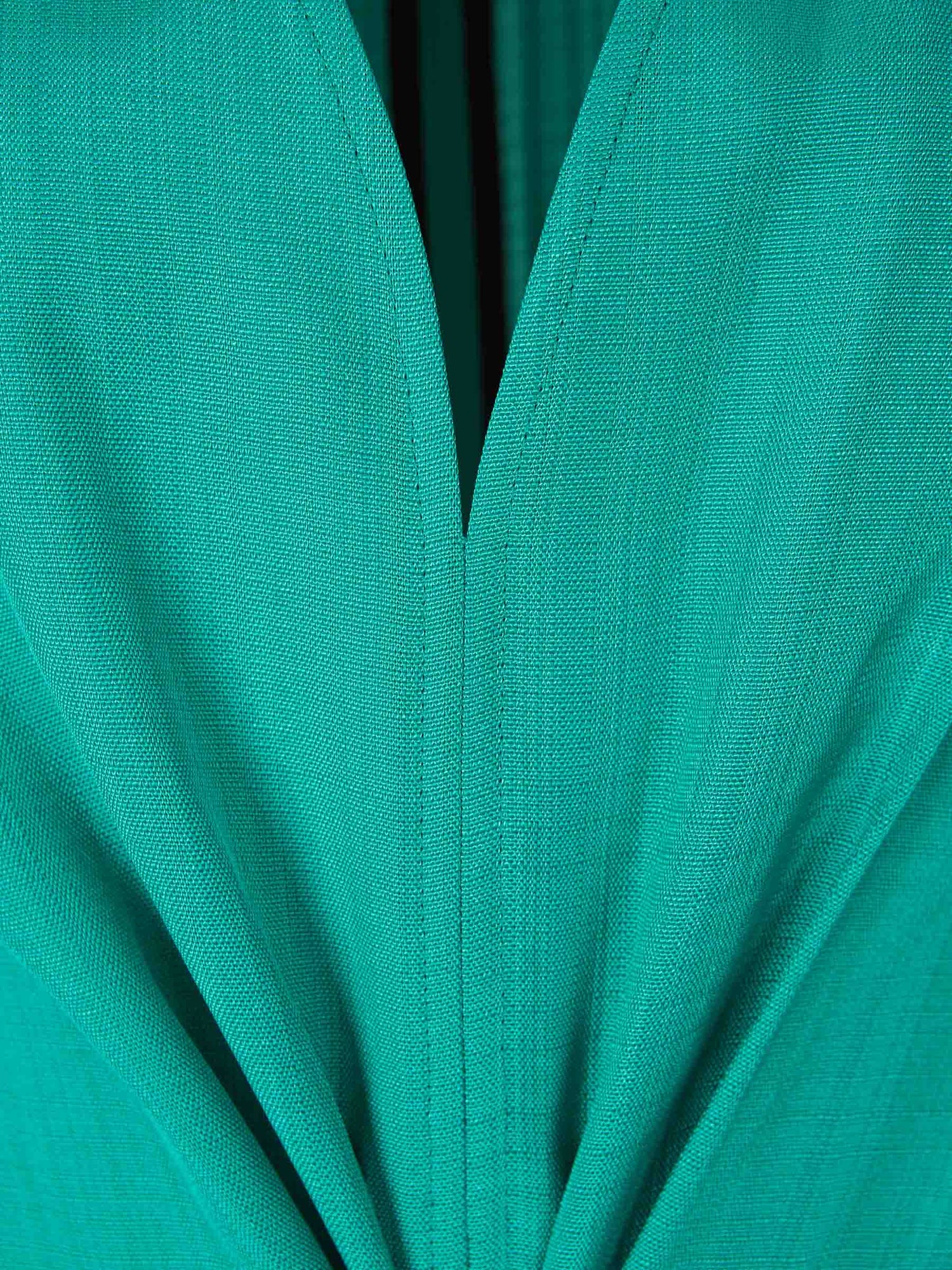 Victoria Beckham Mujer Barcelona Vestido Midi Fruncido color Azul sku 721-000369 01 - Foto 3