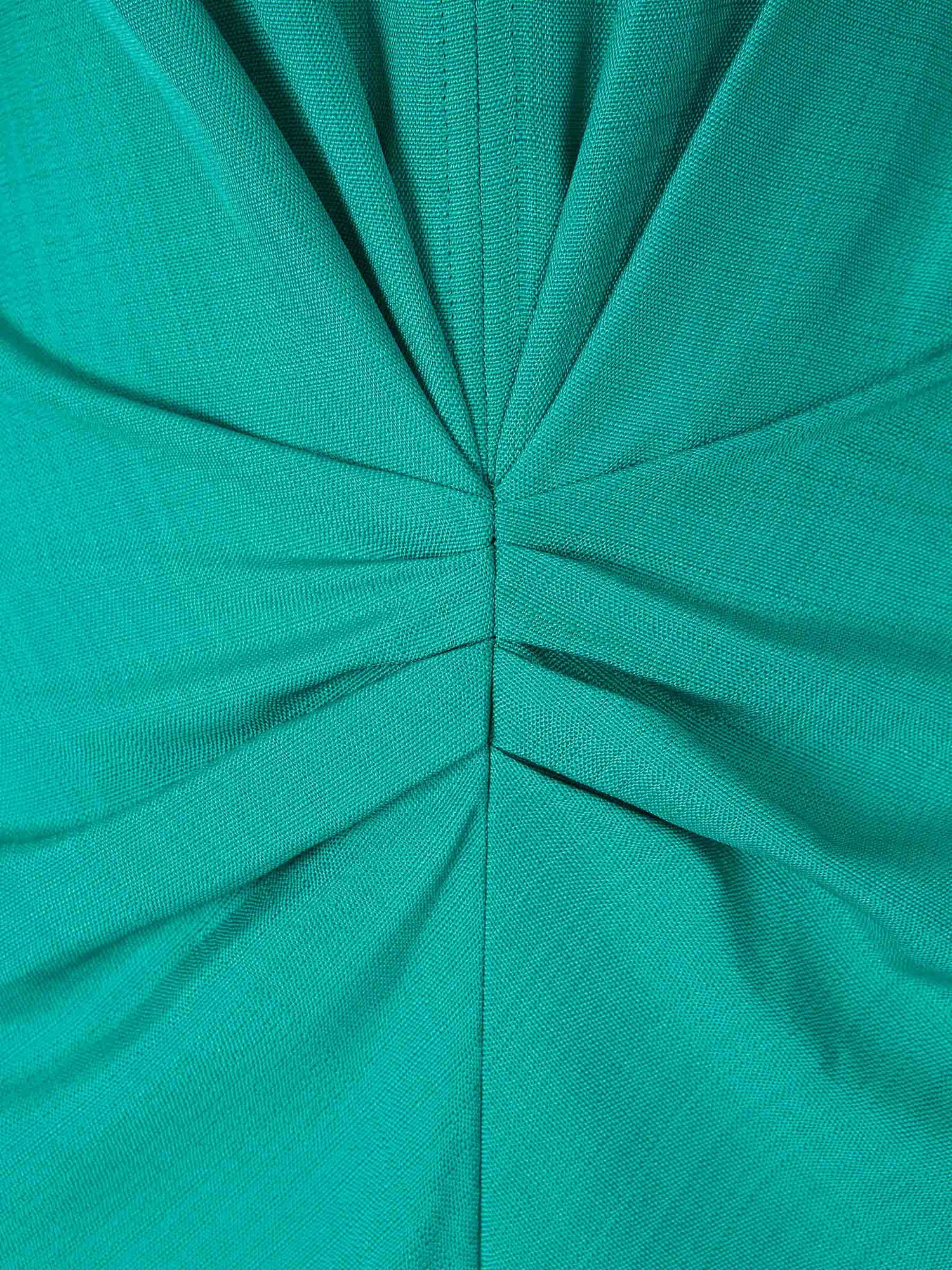 Victoria Beckham Mujer Barcelona Vestido Midi Fruncido color Azul sku 721-000369 01 - Foto 4