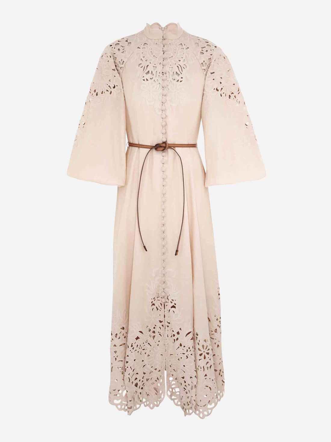 Zimmermann Mujer Barcelona Vestido Midi Wylie color Crema sku 721-000381 01 - Foto 1