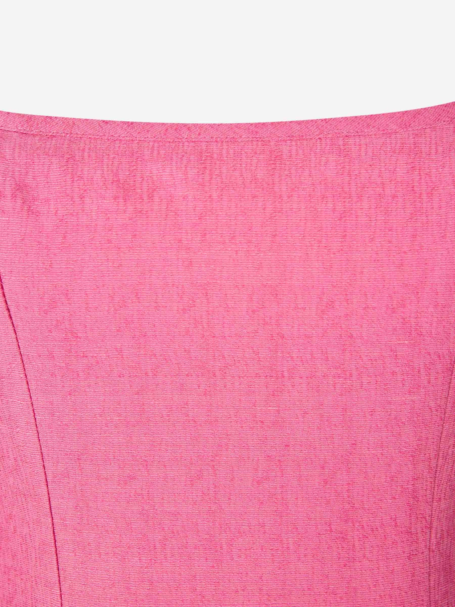 Cult Gaia Mujer Barcelona Vestido Midi Leigh color Fucsia sku 721-000399 01 - Foto 3