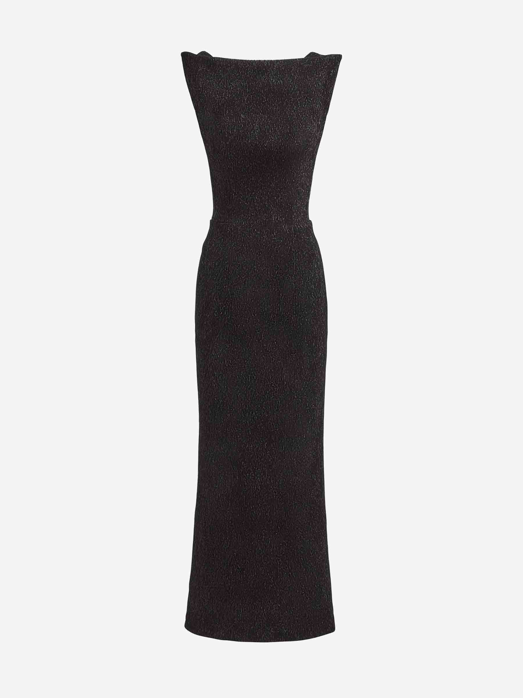 Outlet online Maticevski Mujer Vestido Midi Singular color Negro sku 721-000410 01 - Foto 1
