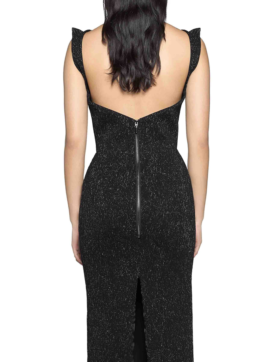 Maticevski Mujer Barcelona Vestido Midi Singular color Negro sku 721-000410 01 - Foto 2